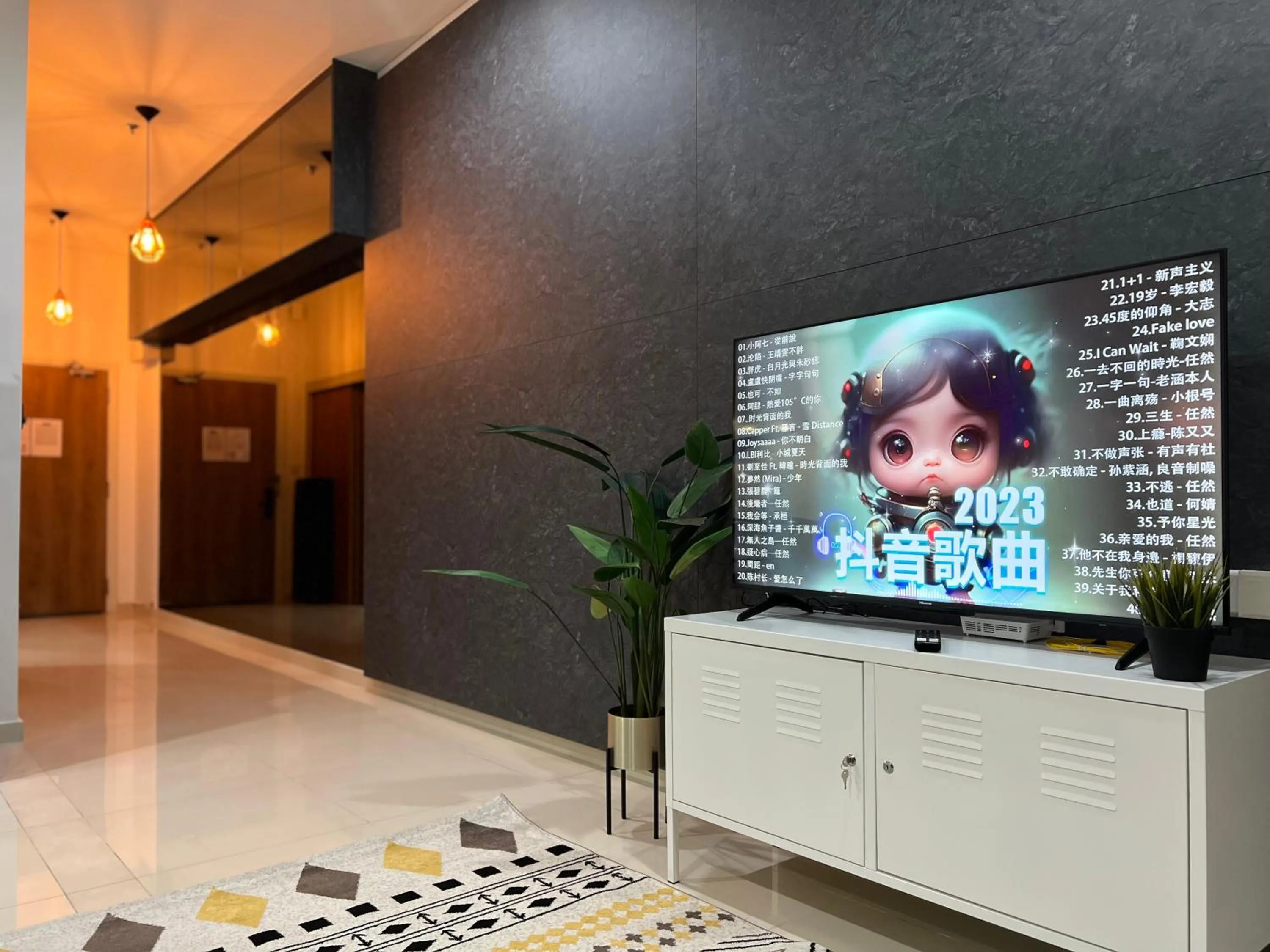 Living room in Plaza Arkadia Desa Parkcity by KLhomesweet