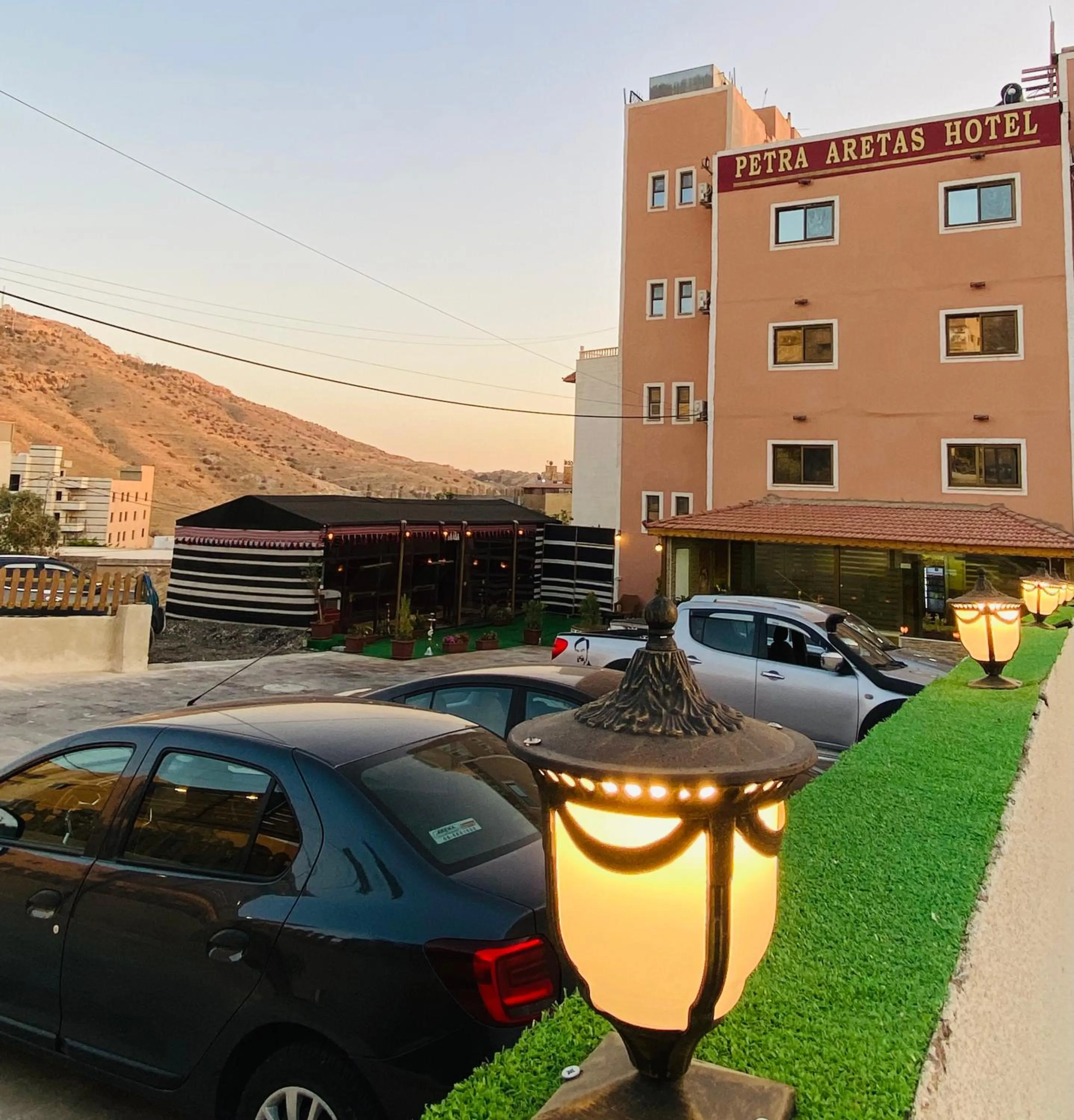 Property building in Petra Aretas Hotel