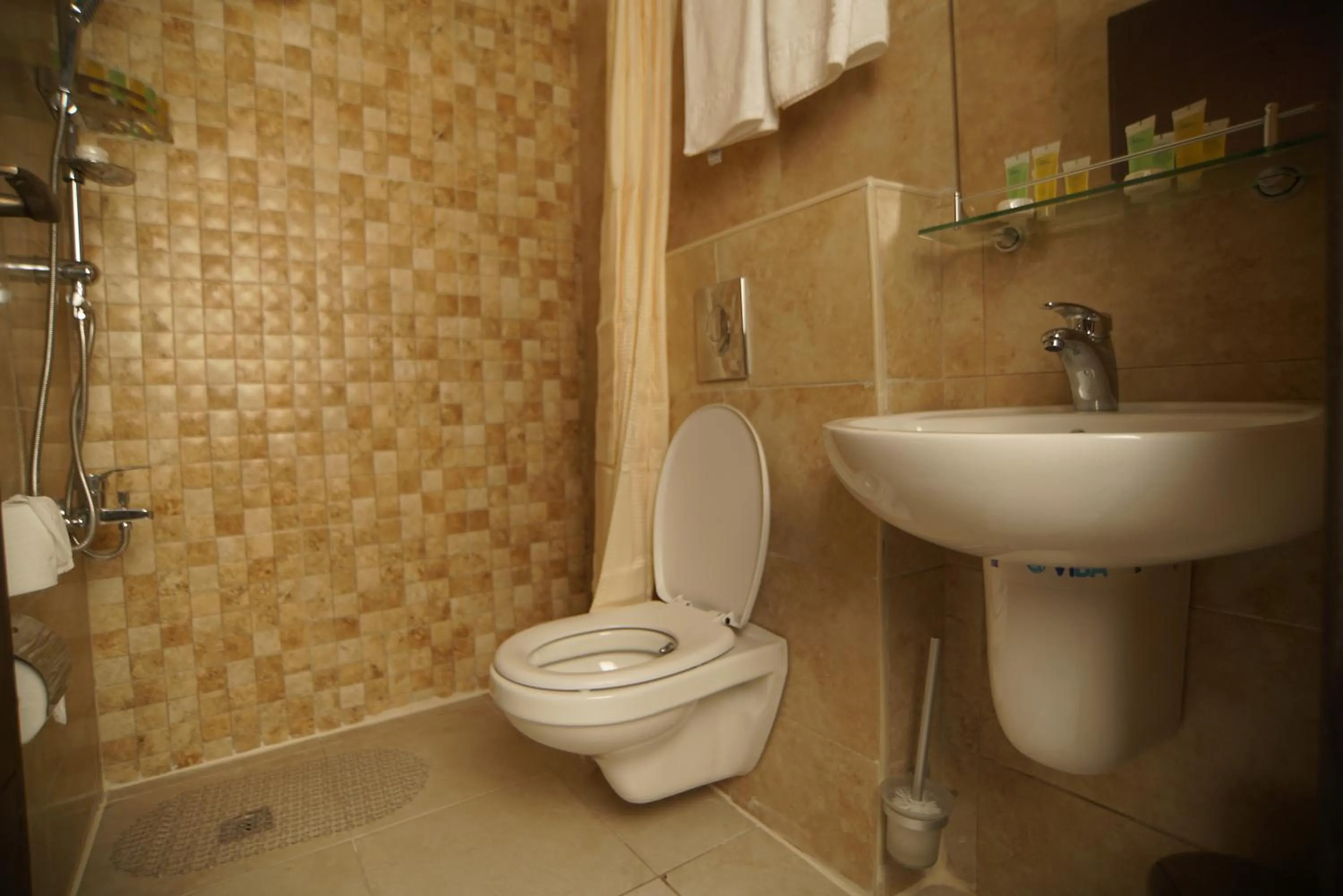 Bathroom in Petra Aretas Hotel