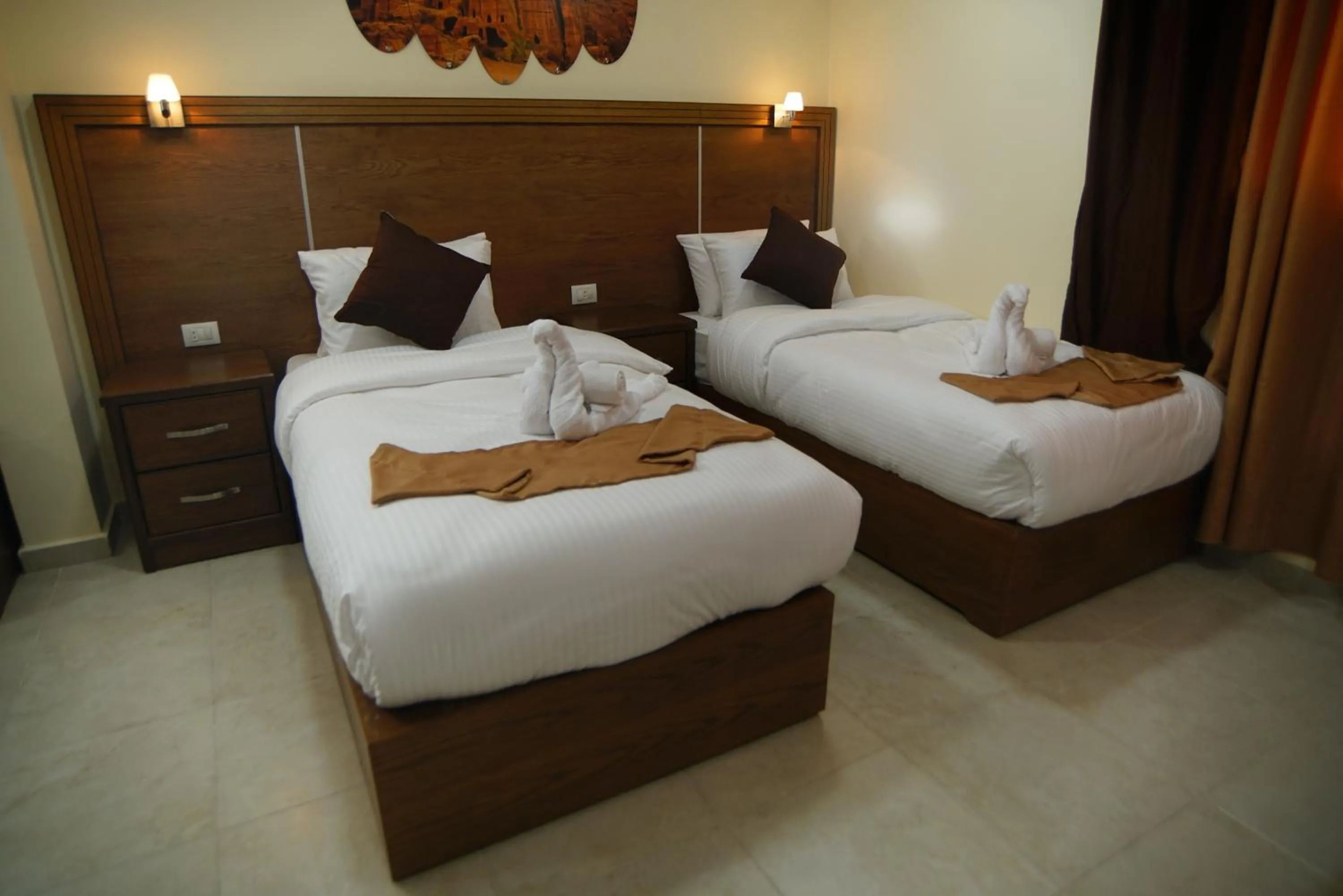 Bedroom, Bed in Petra Aretas Hotel