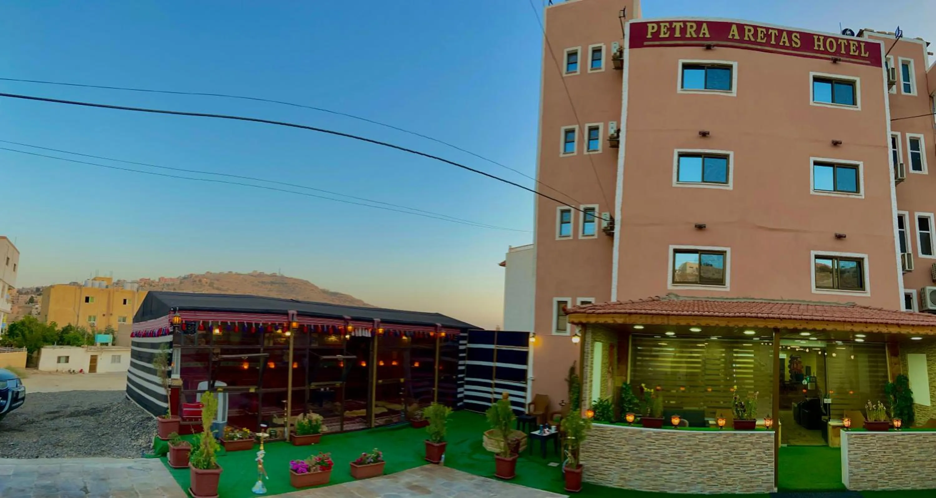 Property building in Petra Aretas Hotel