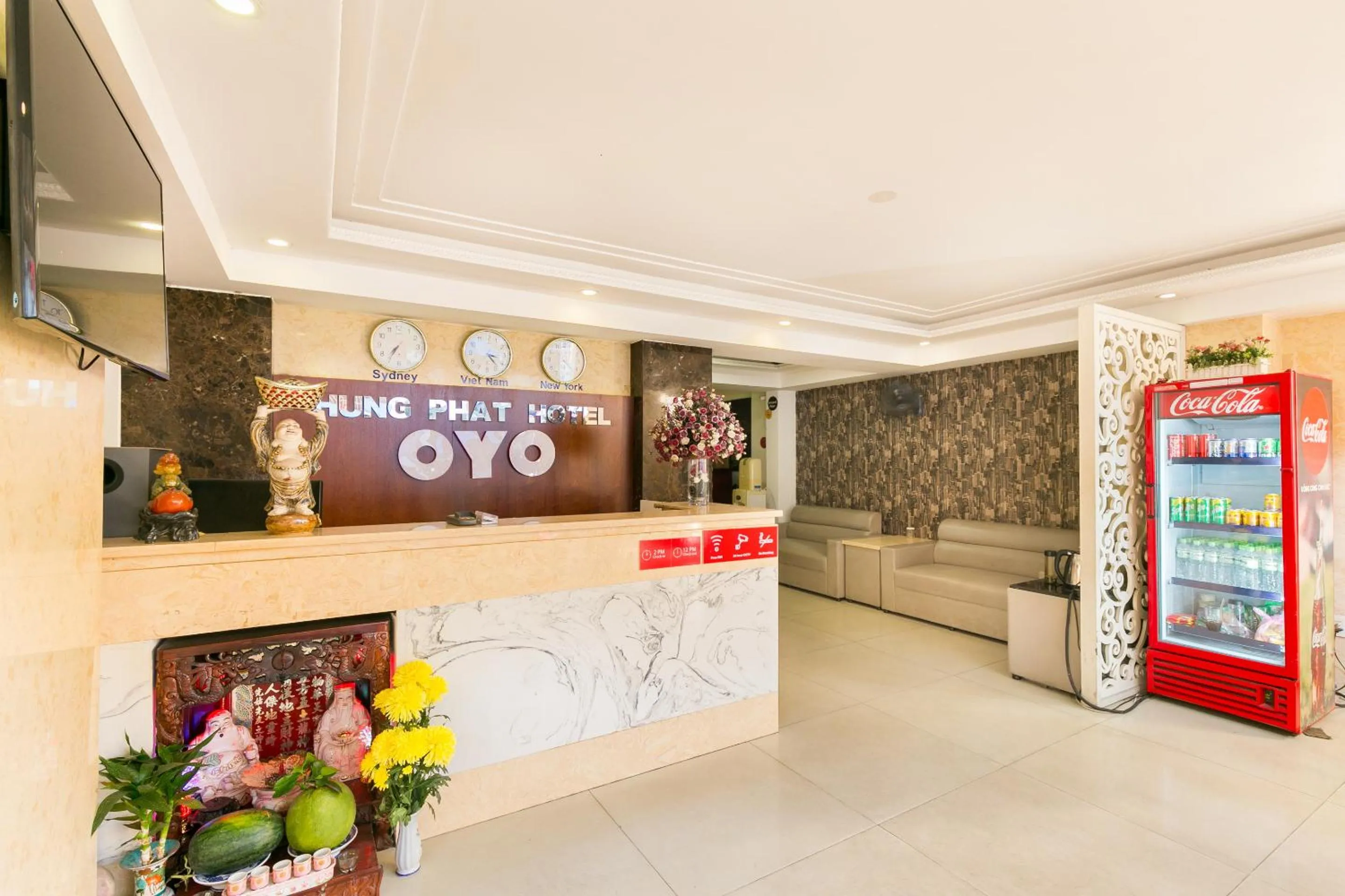 Lobby or reception in Hung Phat Hotel - Trung Son