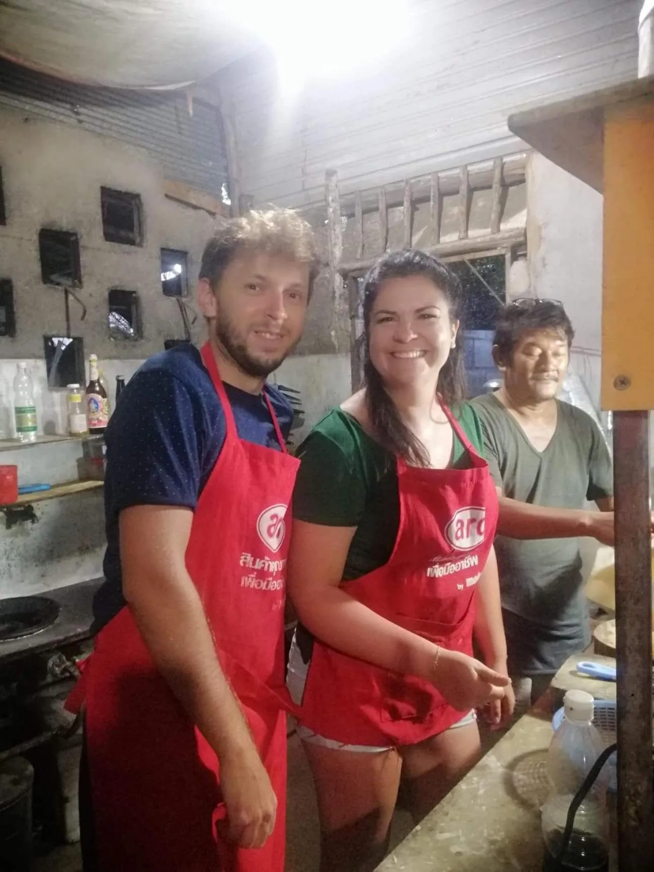 People in Mookboonchu Guesthouse ,Kohmook Trang