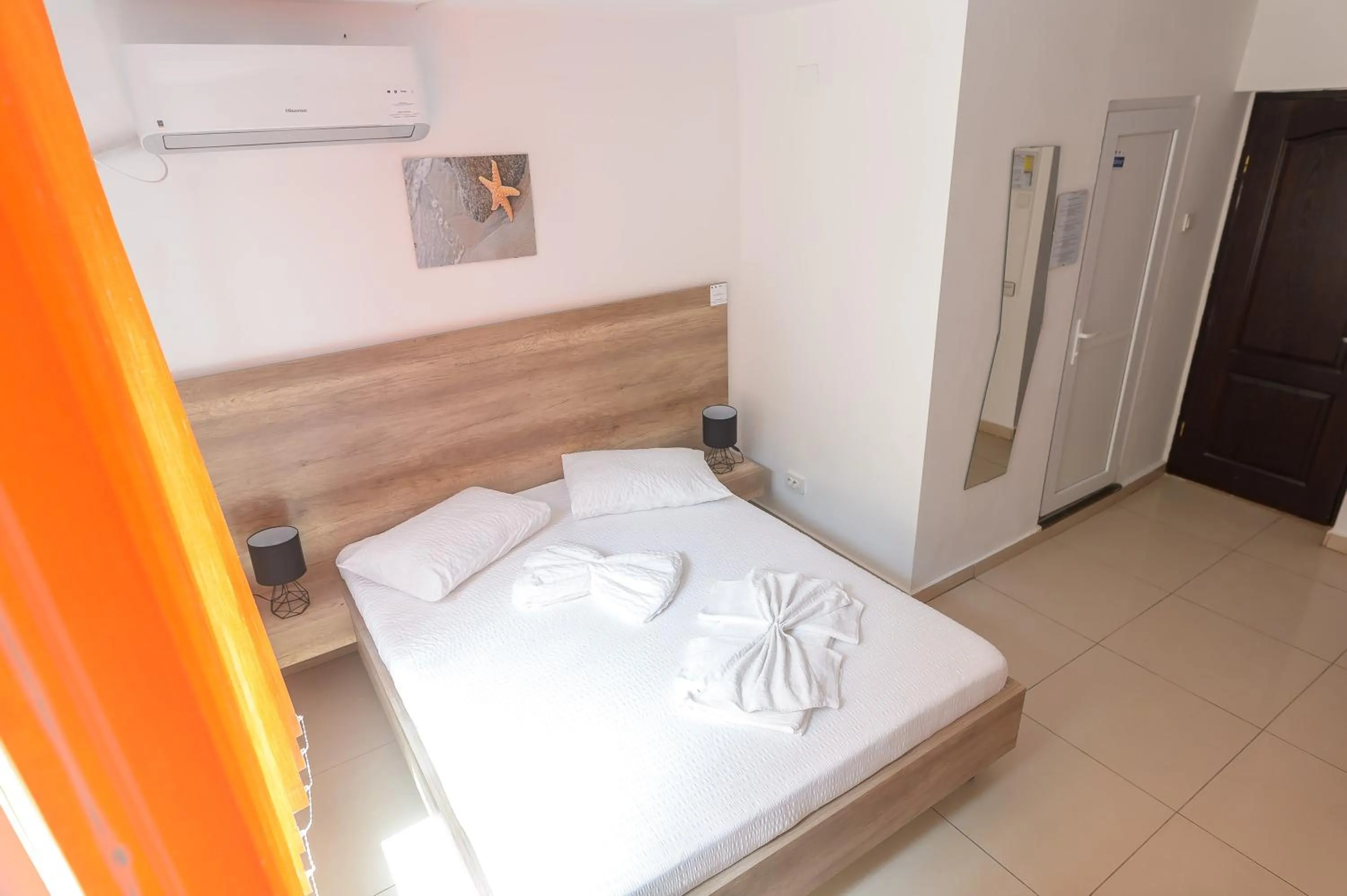 Bed in Hotel Proton K3