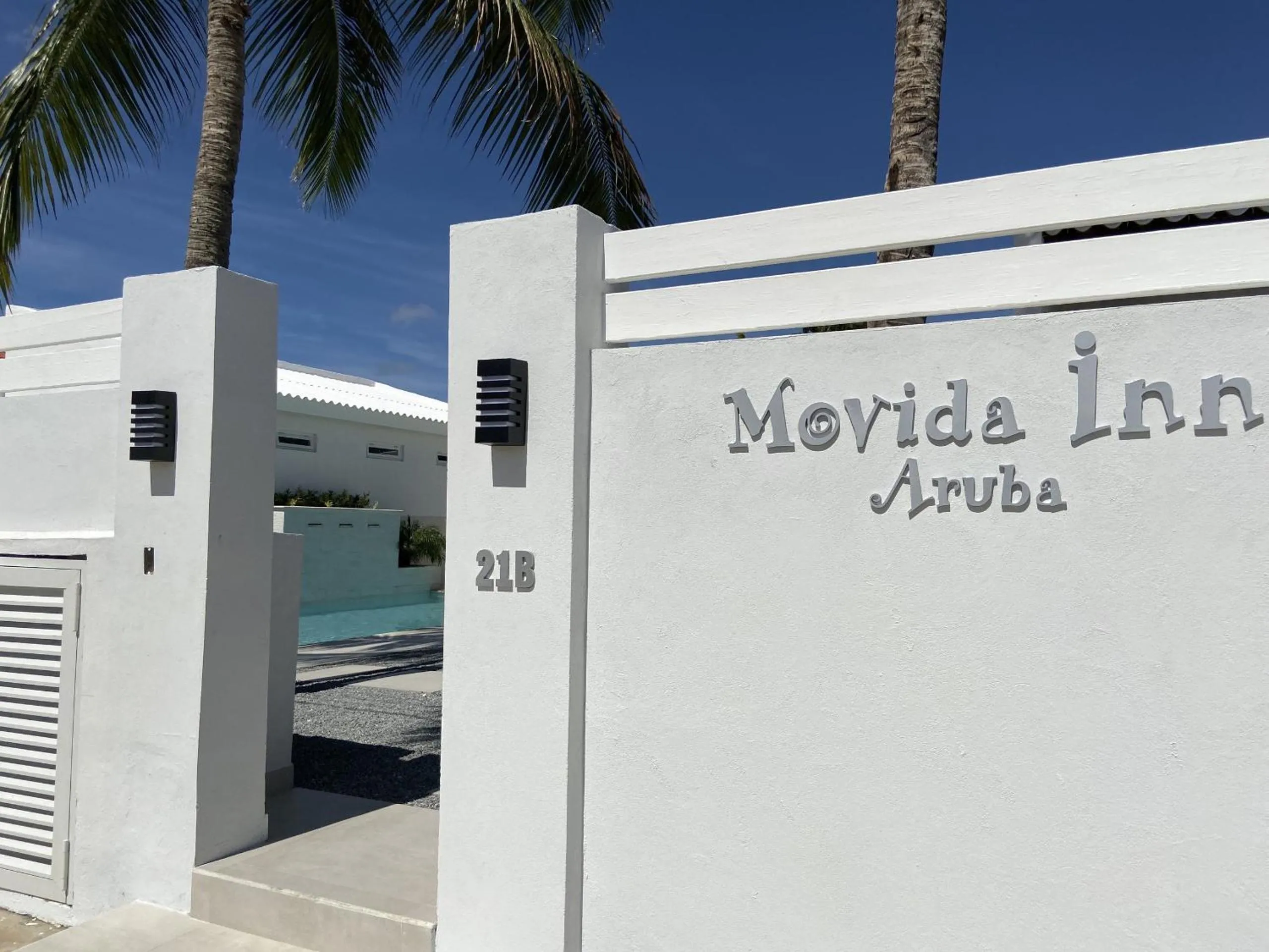 Property building in Movida Inn Aruba