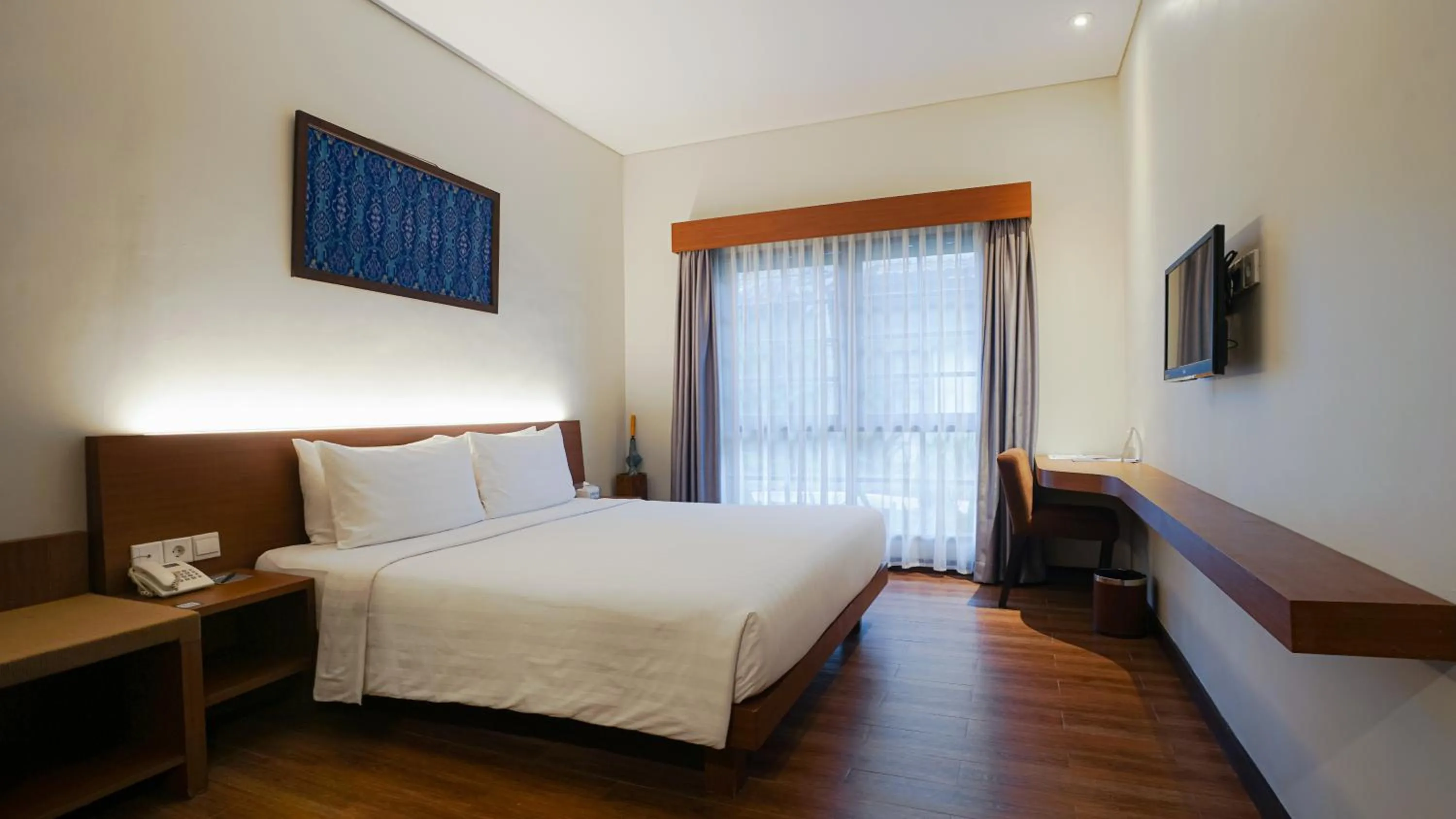 Bed in Grand Whiz Hotel Nusa Dua Bali