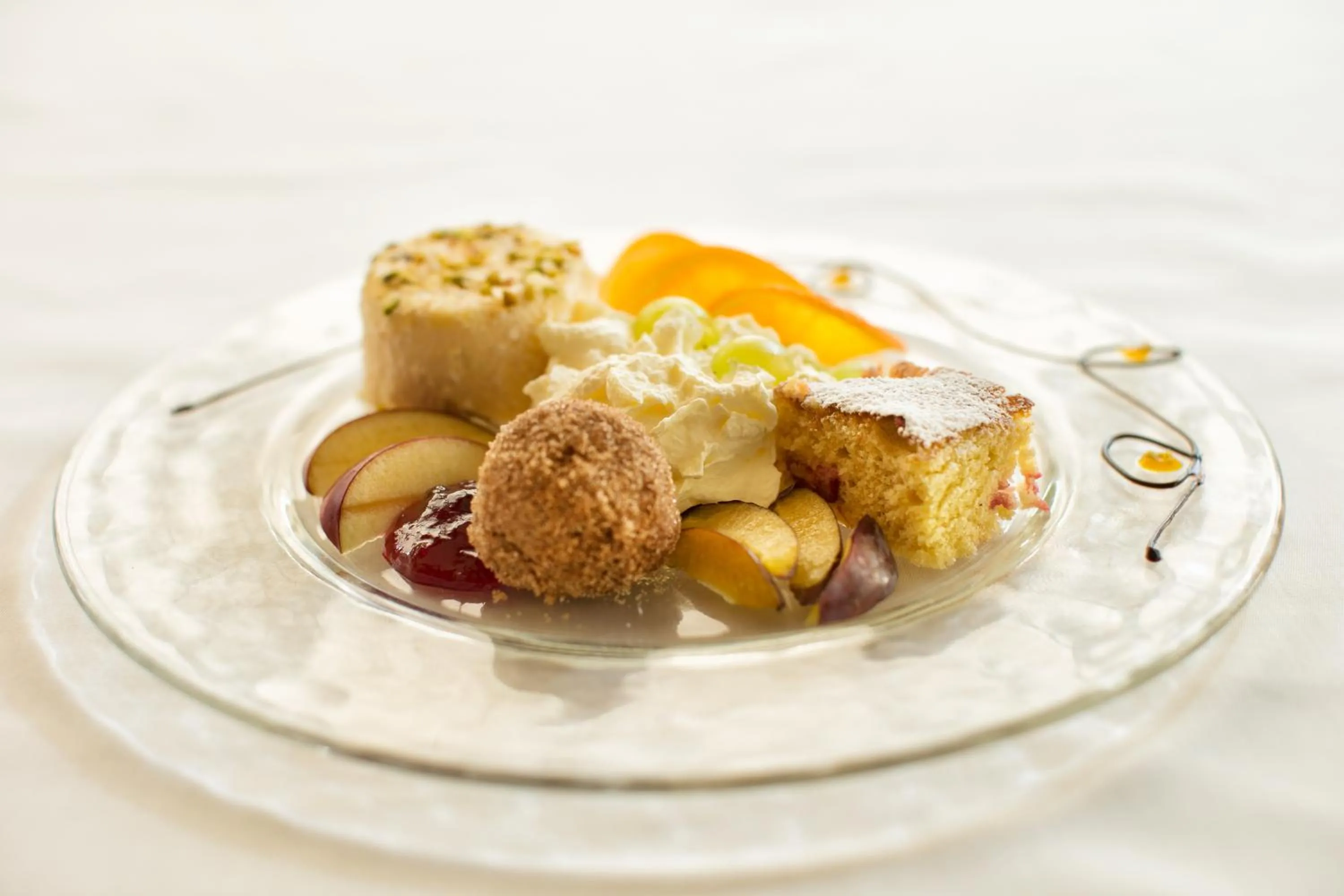 Food close-up in Hotel-Restaurant Allmer