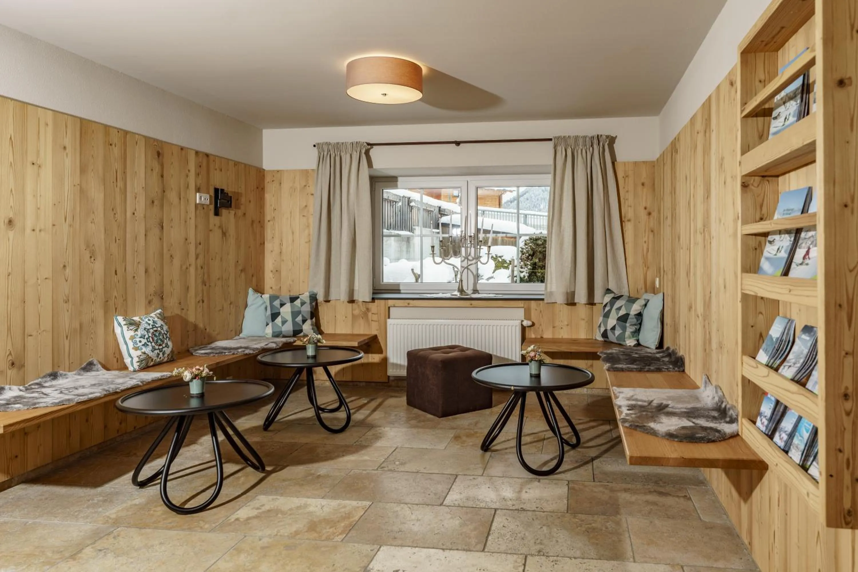 Seating area in Landhaus Hubertus Wellness & Breakfast