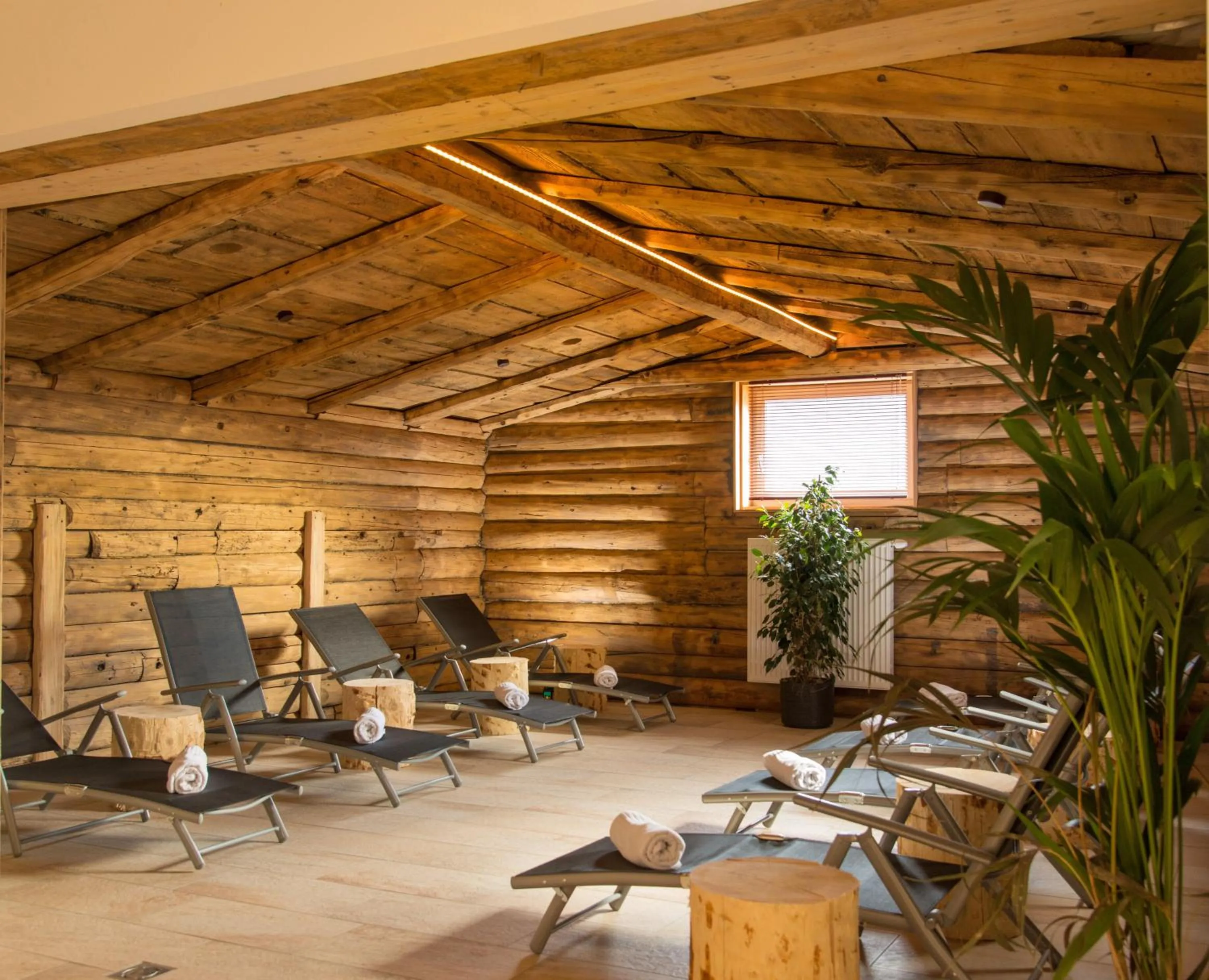 Sauna in Landhaus Hubertus Wellness & Breakfast