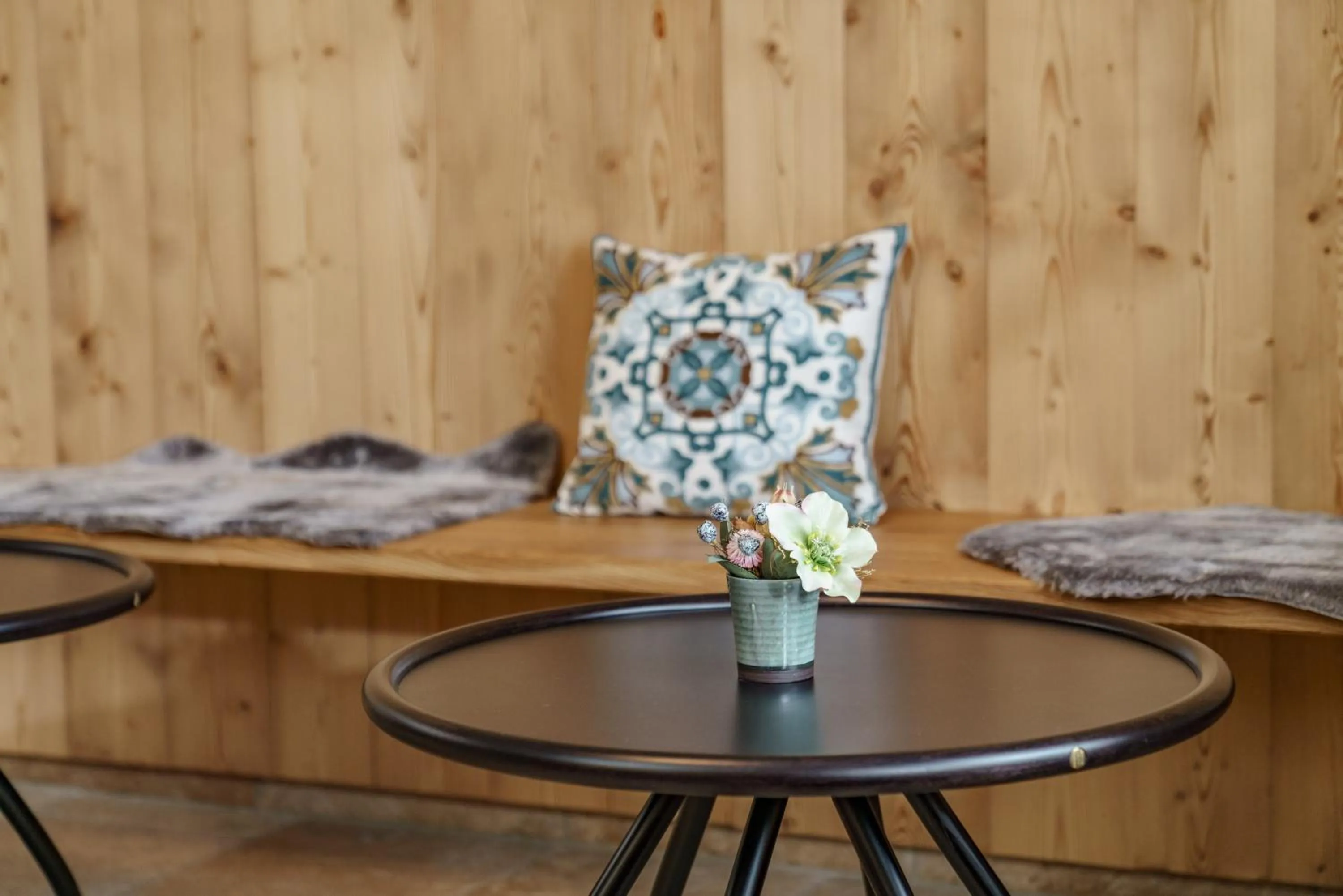 Seating area in Landhaus Hubertus Wellness & Breakfast