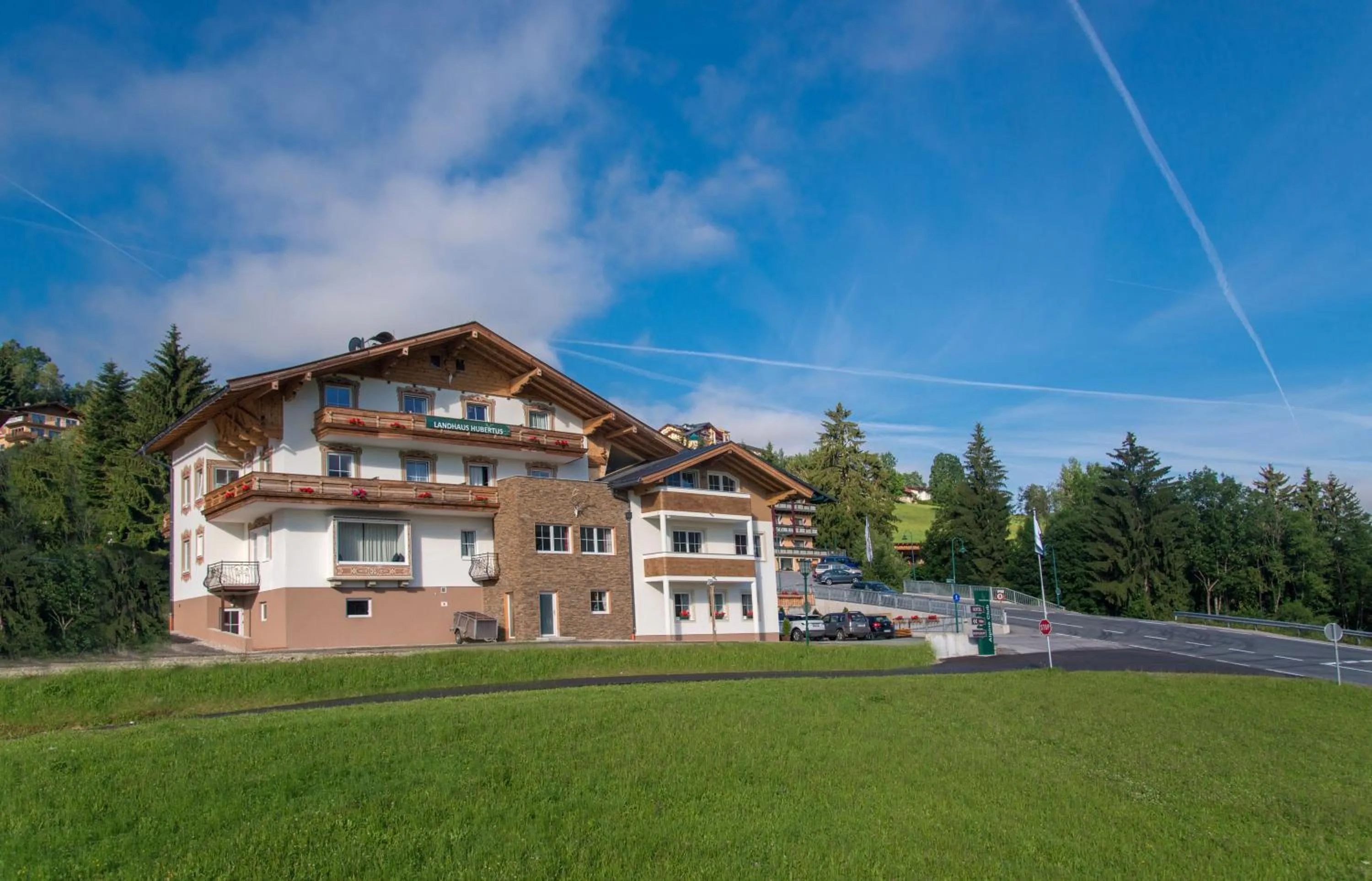 Property building in Landhaus Hubertus Wellness & Breakfast