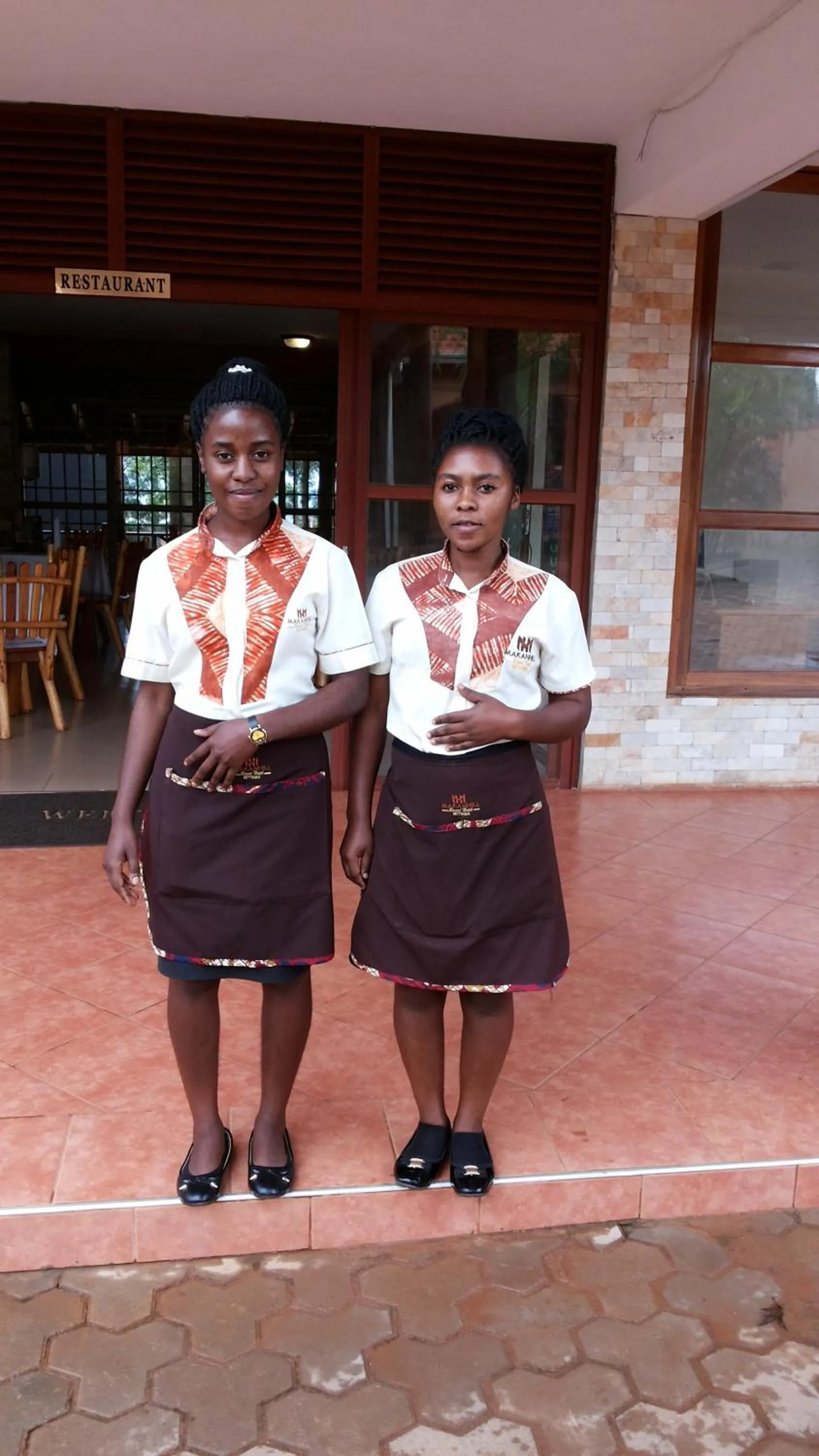 Staff in MakanHill Resort Hotel