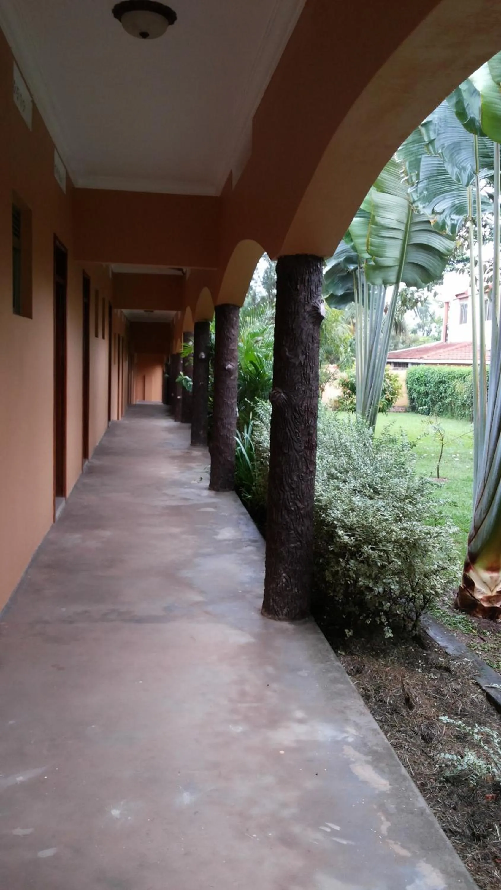 Garden view in MakanHill Resort Hotel