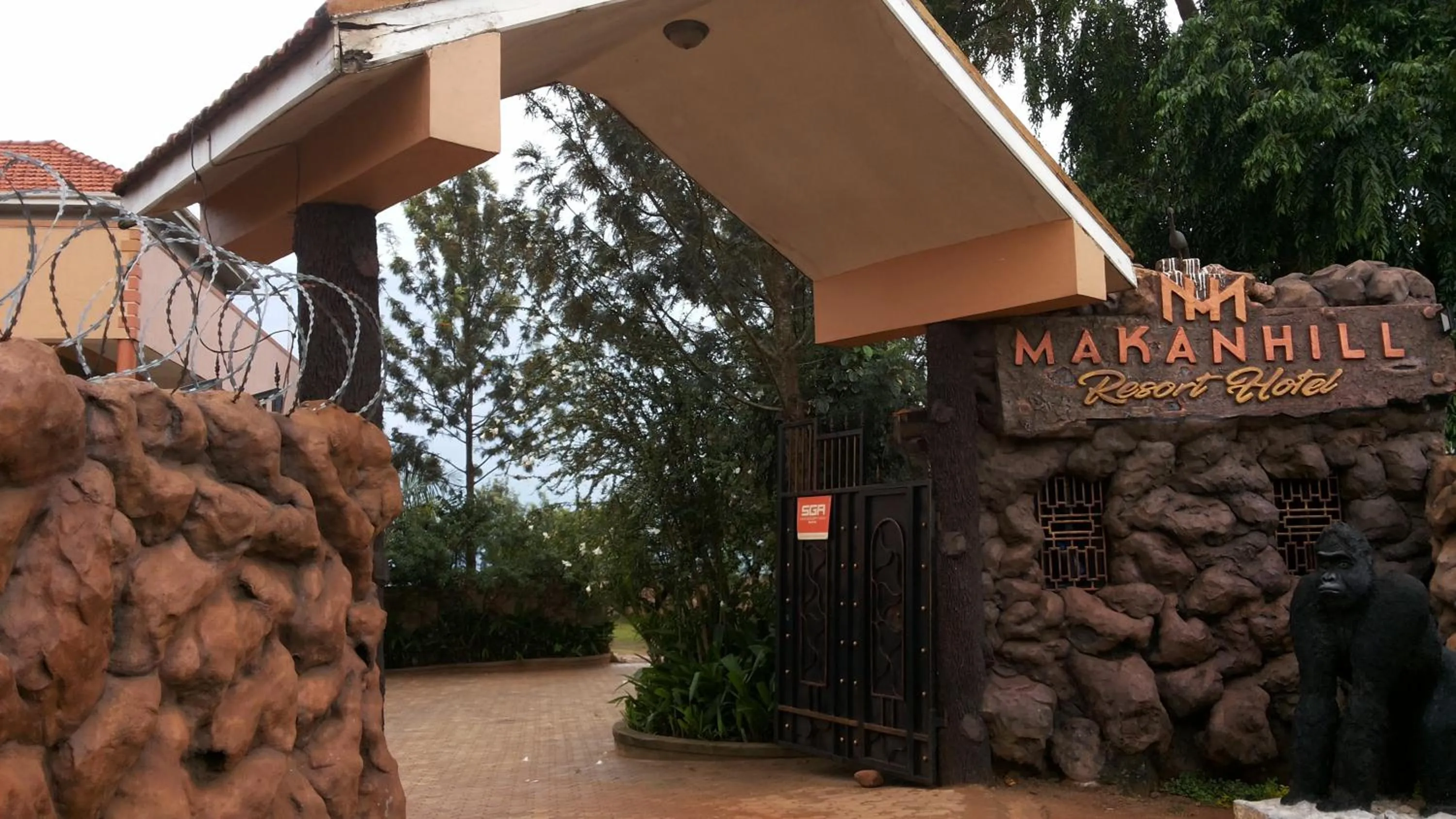 Property building in MakanHill Resort Hotel