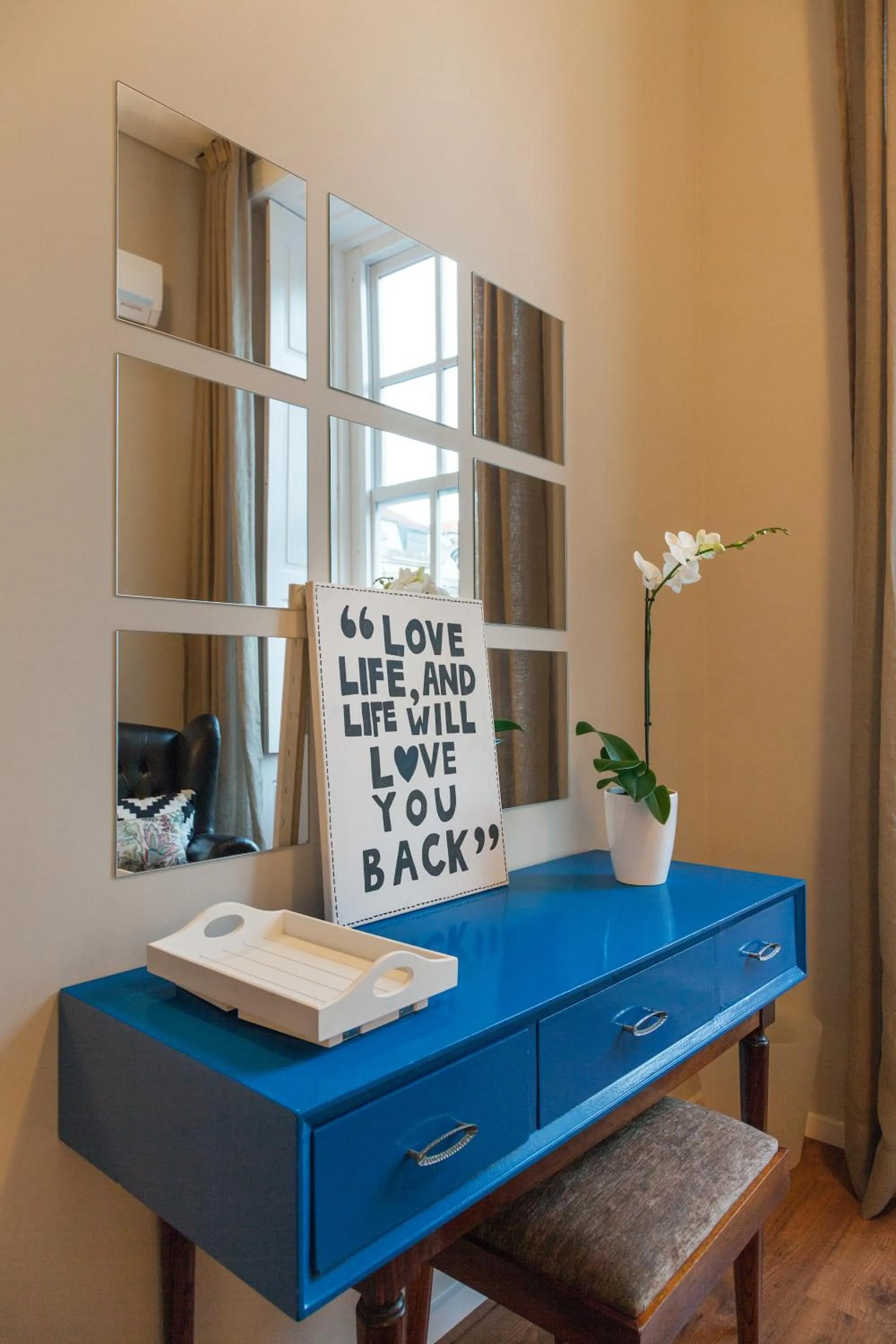 Decorative detail in B The Guest Downtown