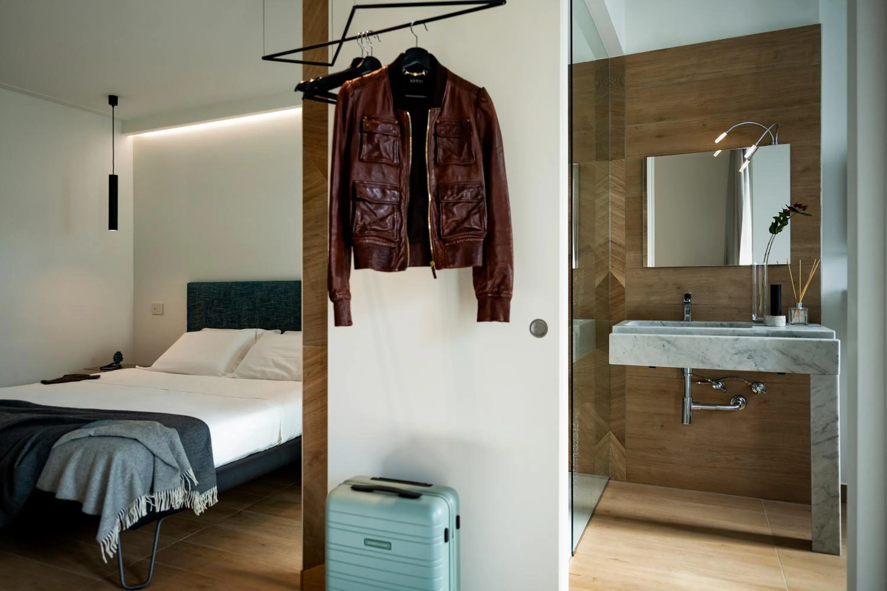 Bed in La Fucina di Vulcano