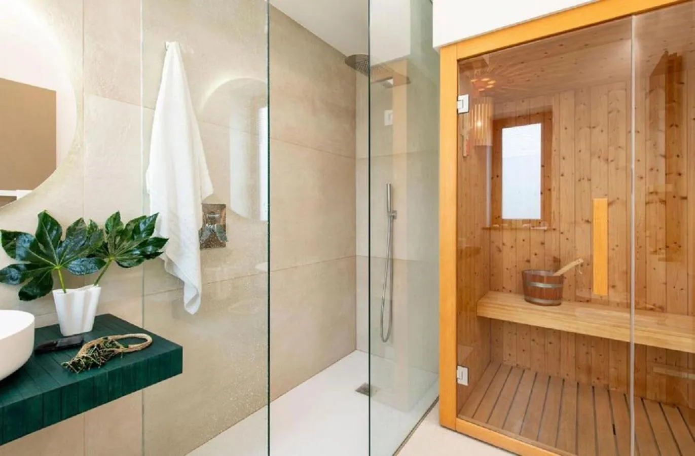 Sauna in La Fucina di Vulcano