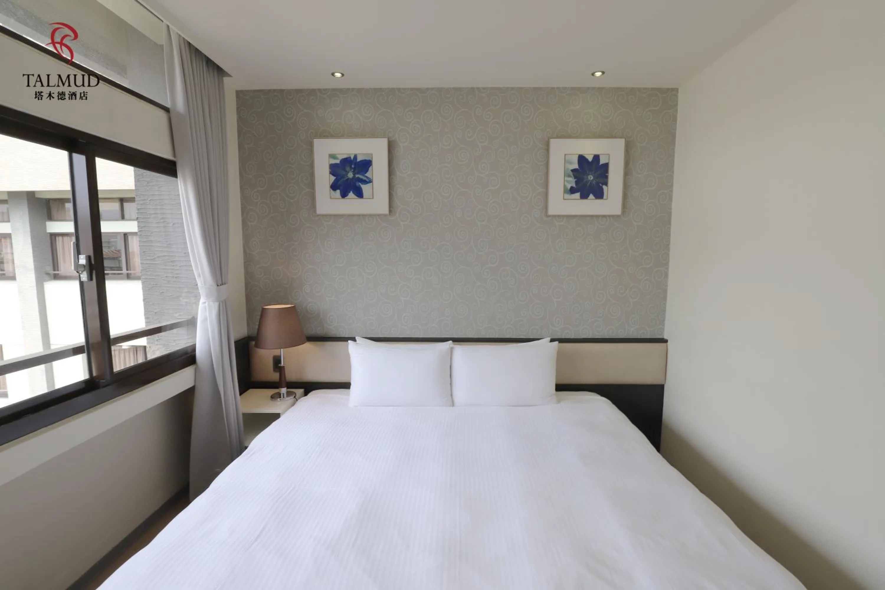 Bed in Talmud Hotel Taichung
