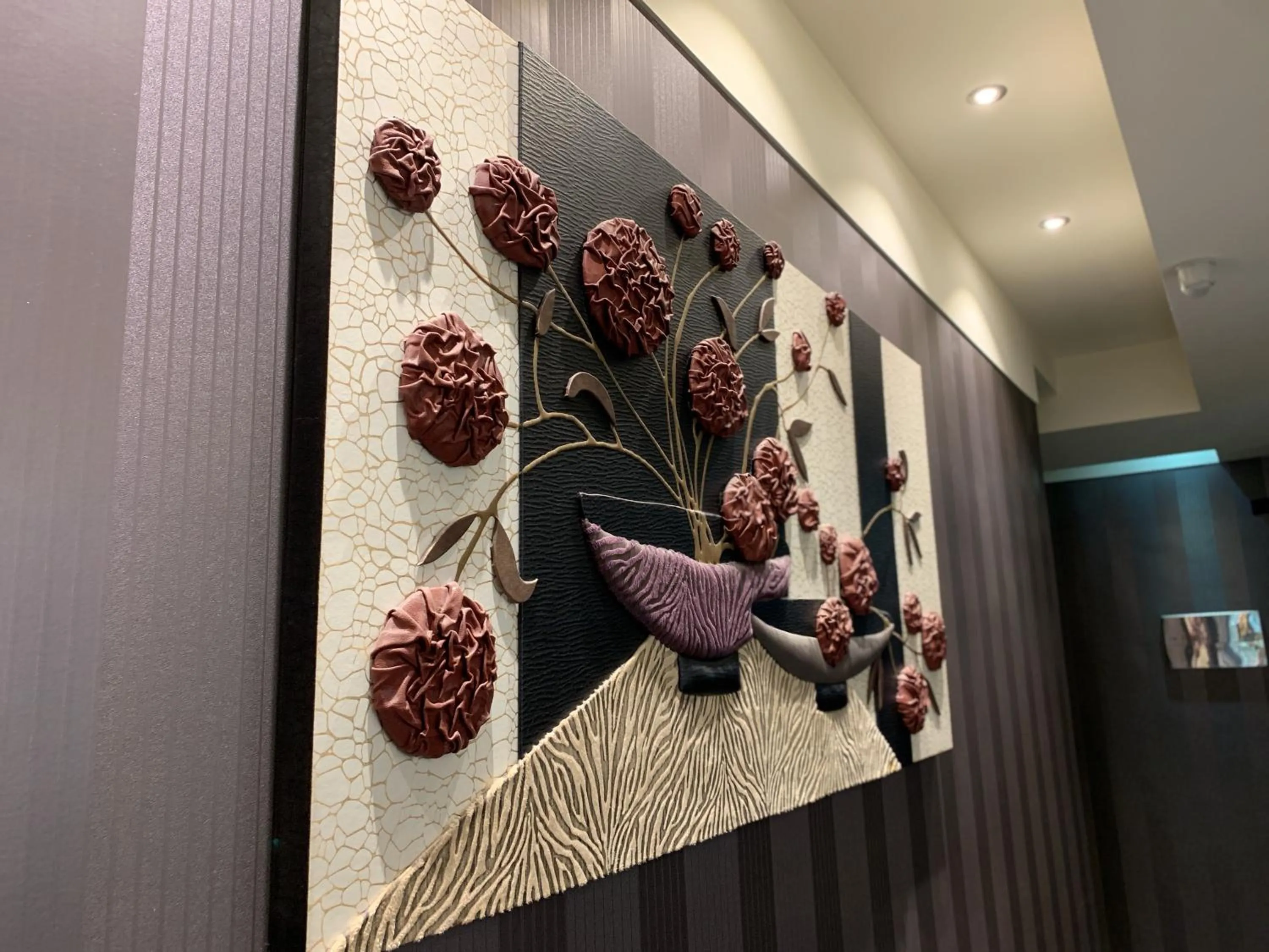 Decorative detail in Talmud Hotel Taichung