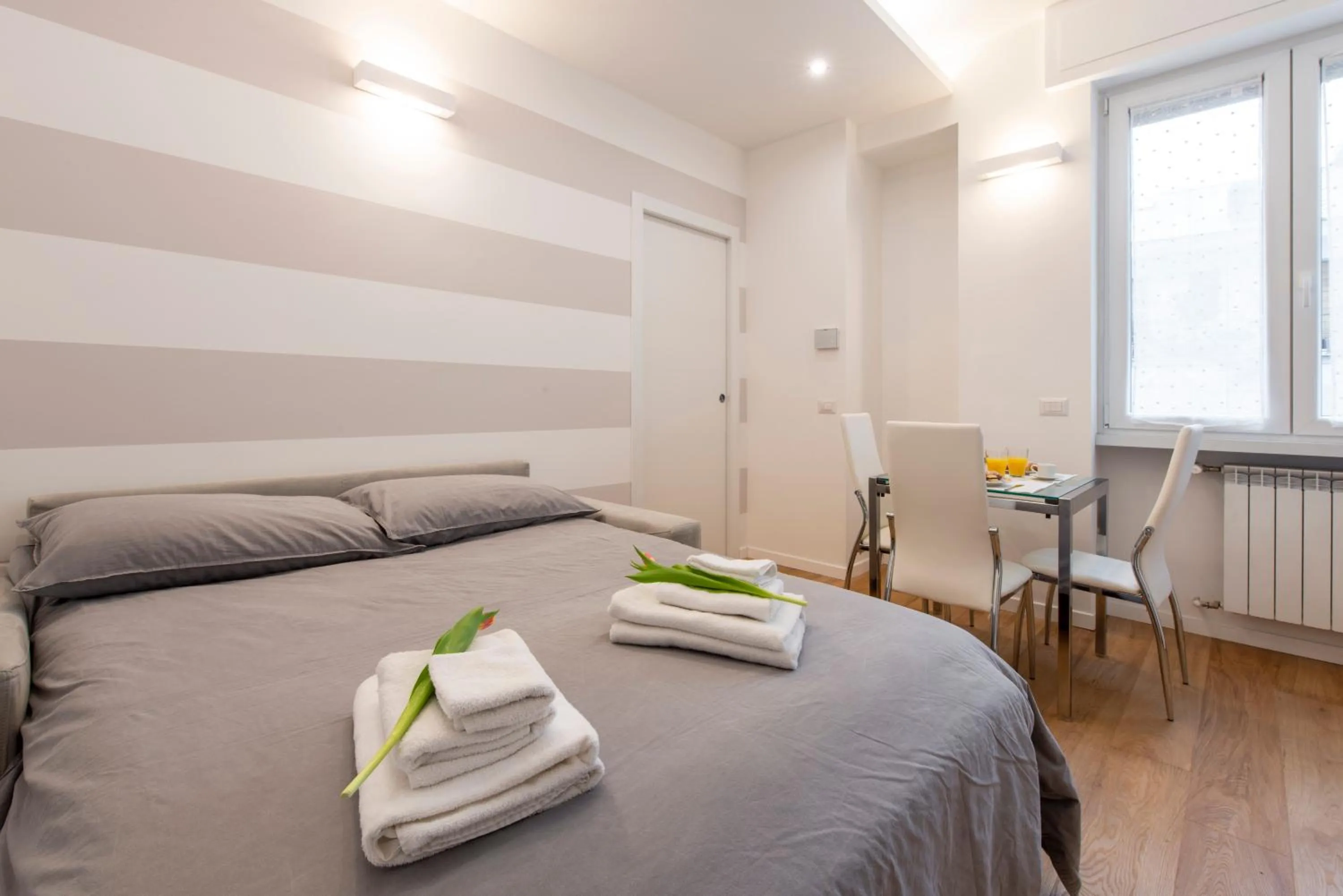 Bed in BnButler Friuli, 24 - Porta Romana Apartment