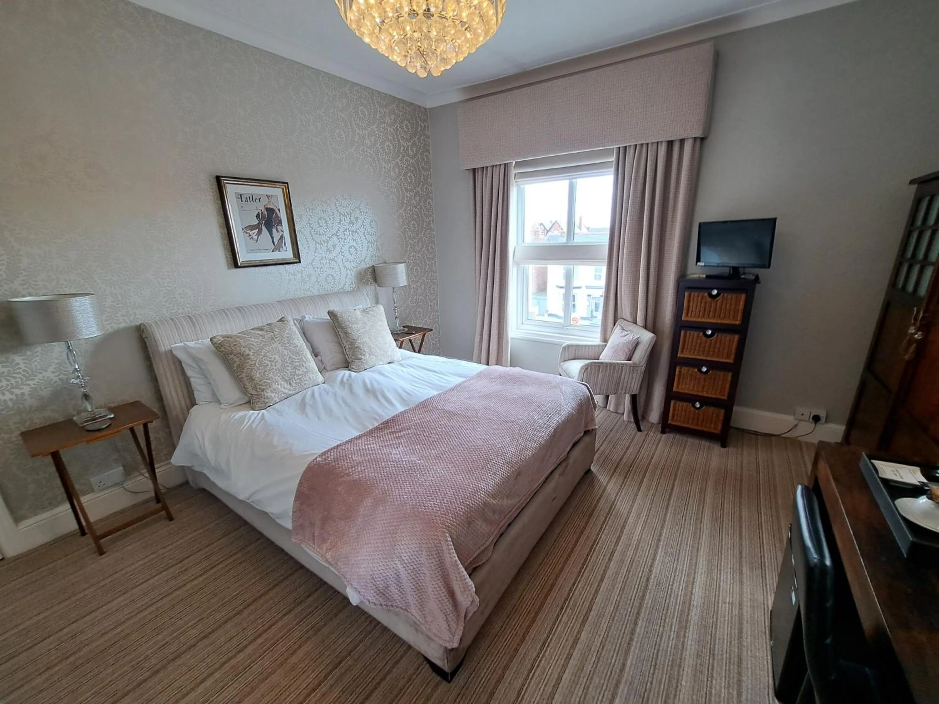 Bed in The Ambassador Townhouse