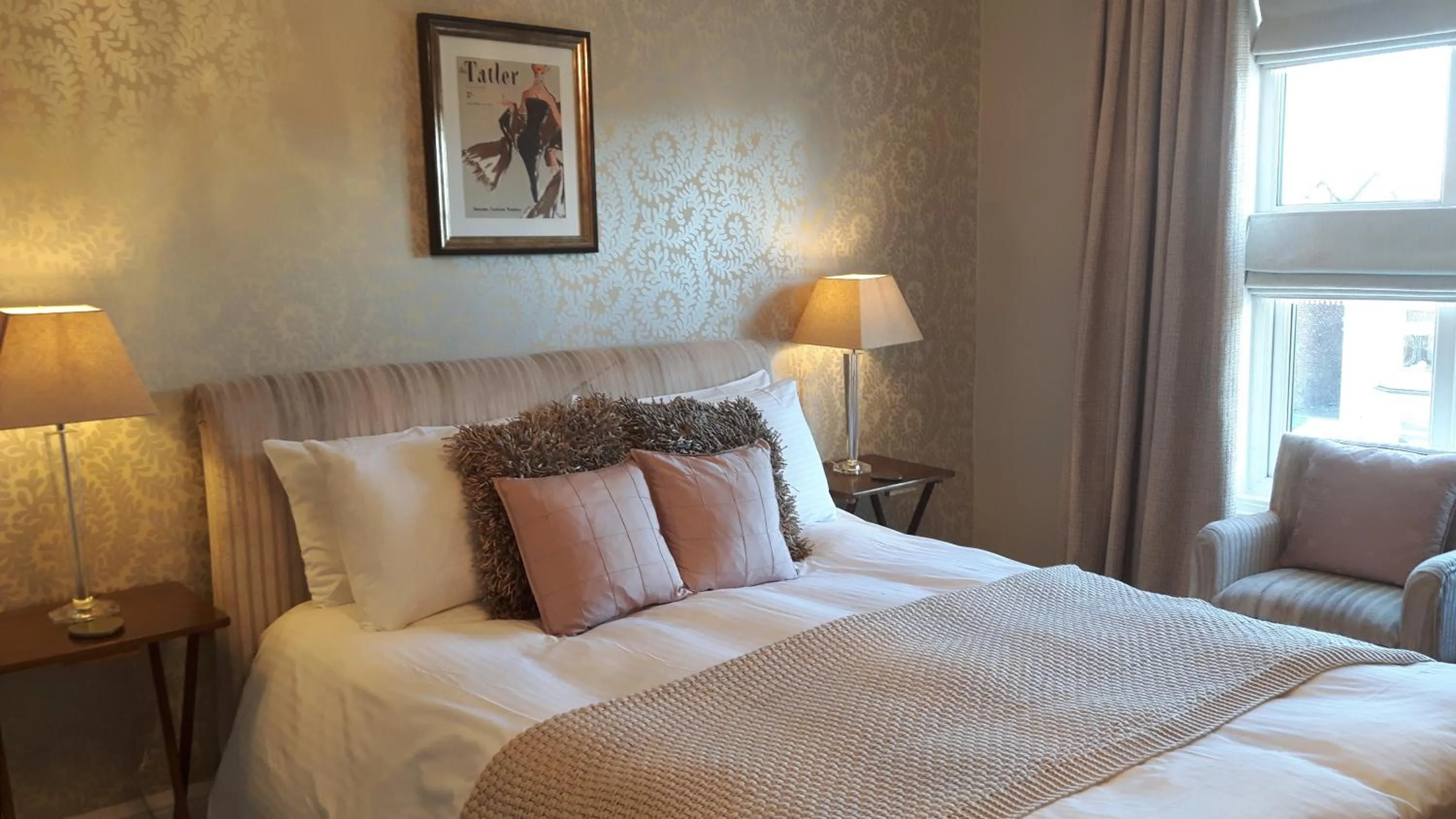 Bed in The Ambassador Townhouse