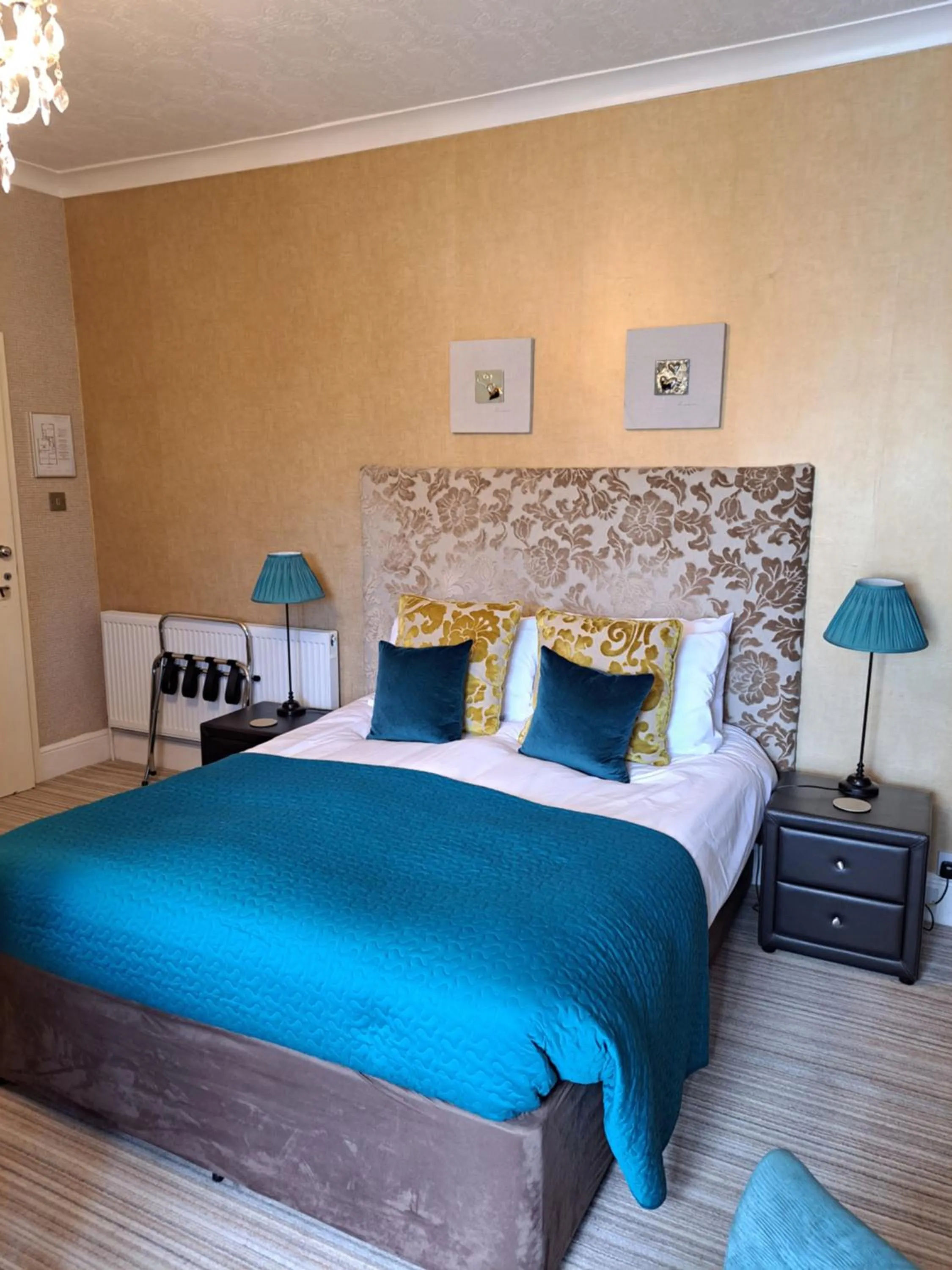 Bed in The Ambassador Townhouse