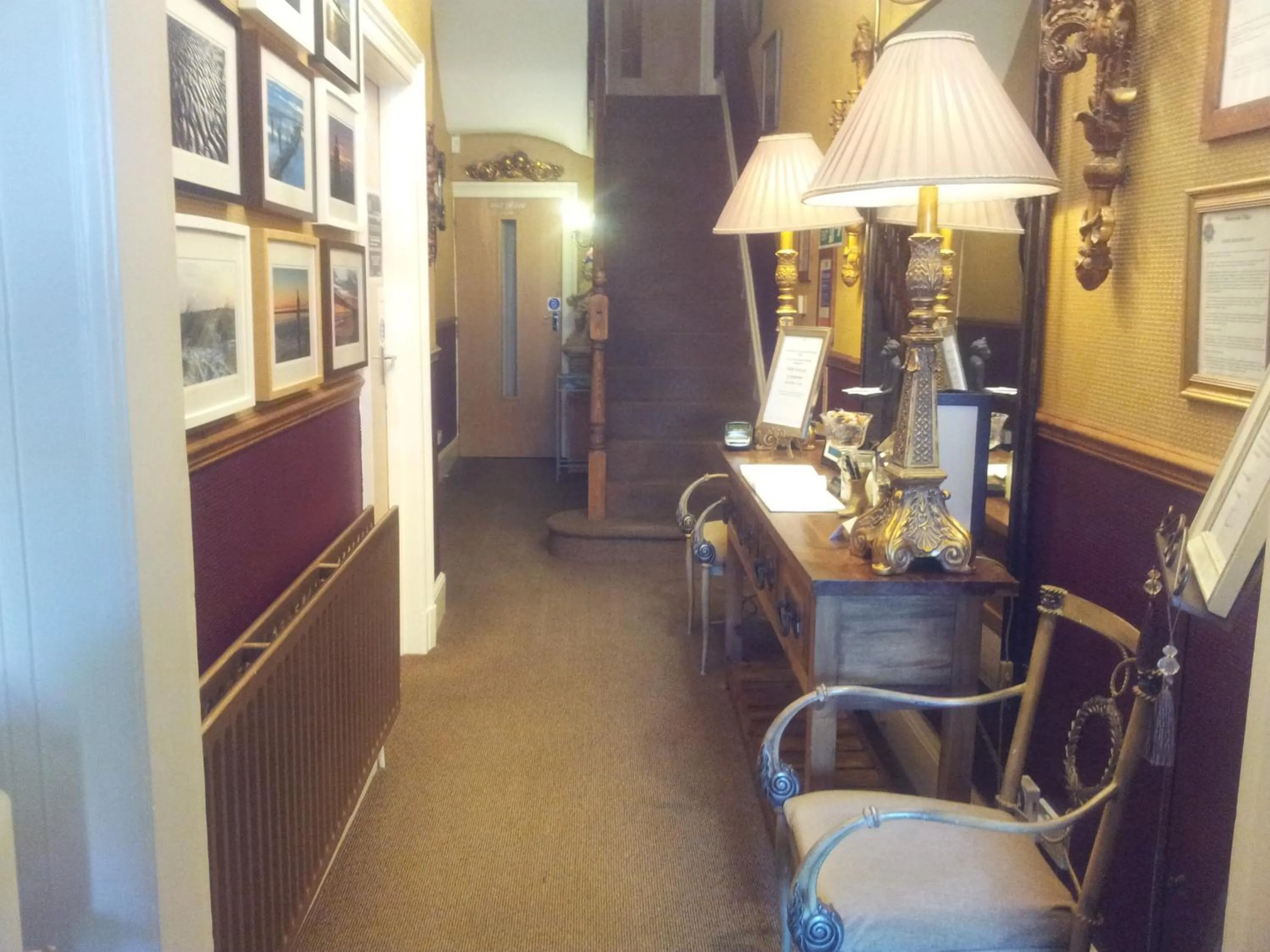 Lobby or reception in The Ambassador Townhouse