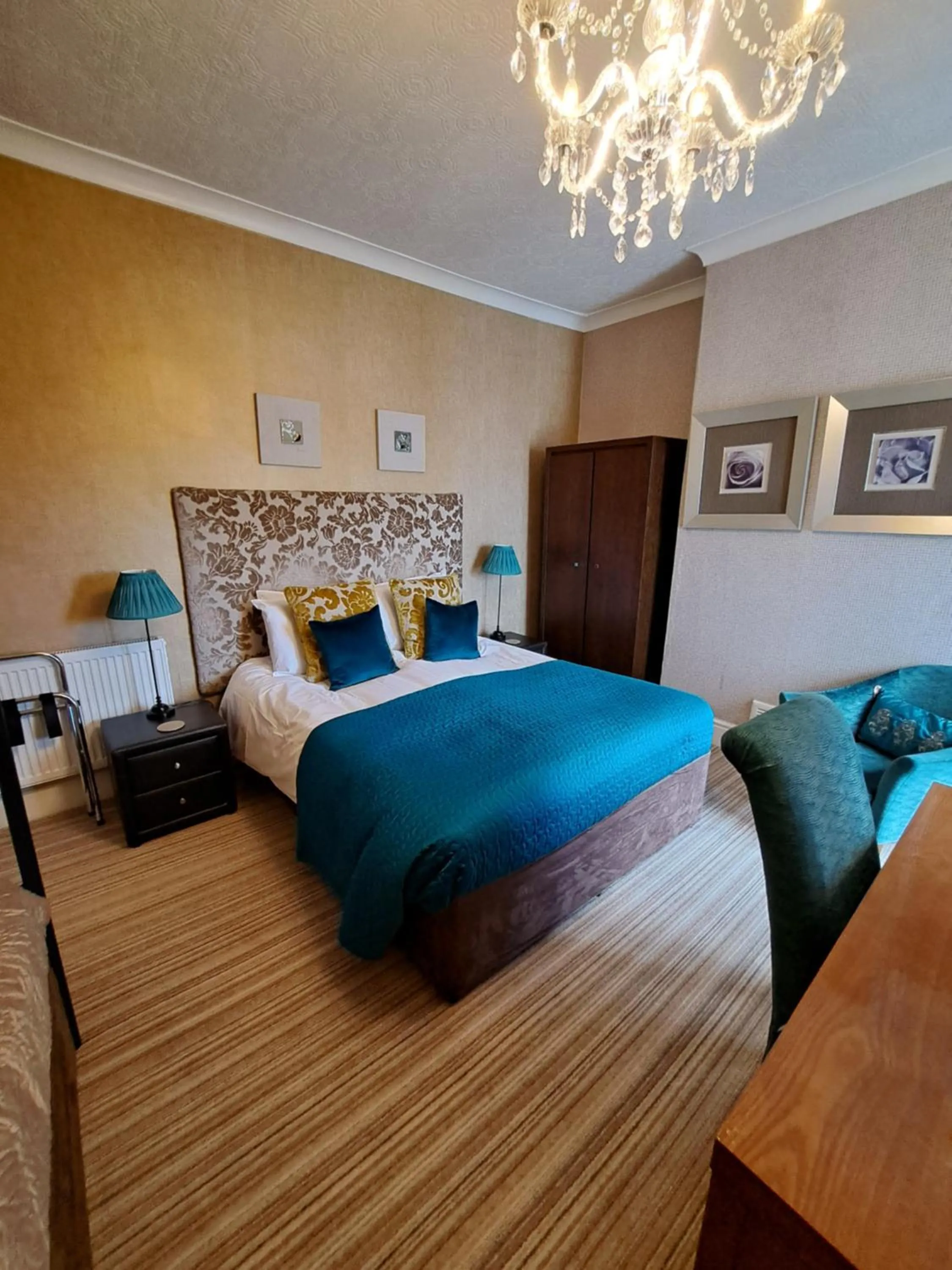 Bed in The Ambassador Townhouse