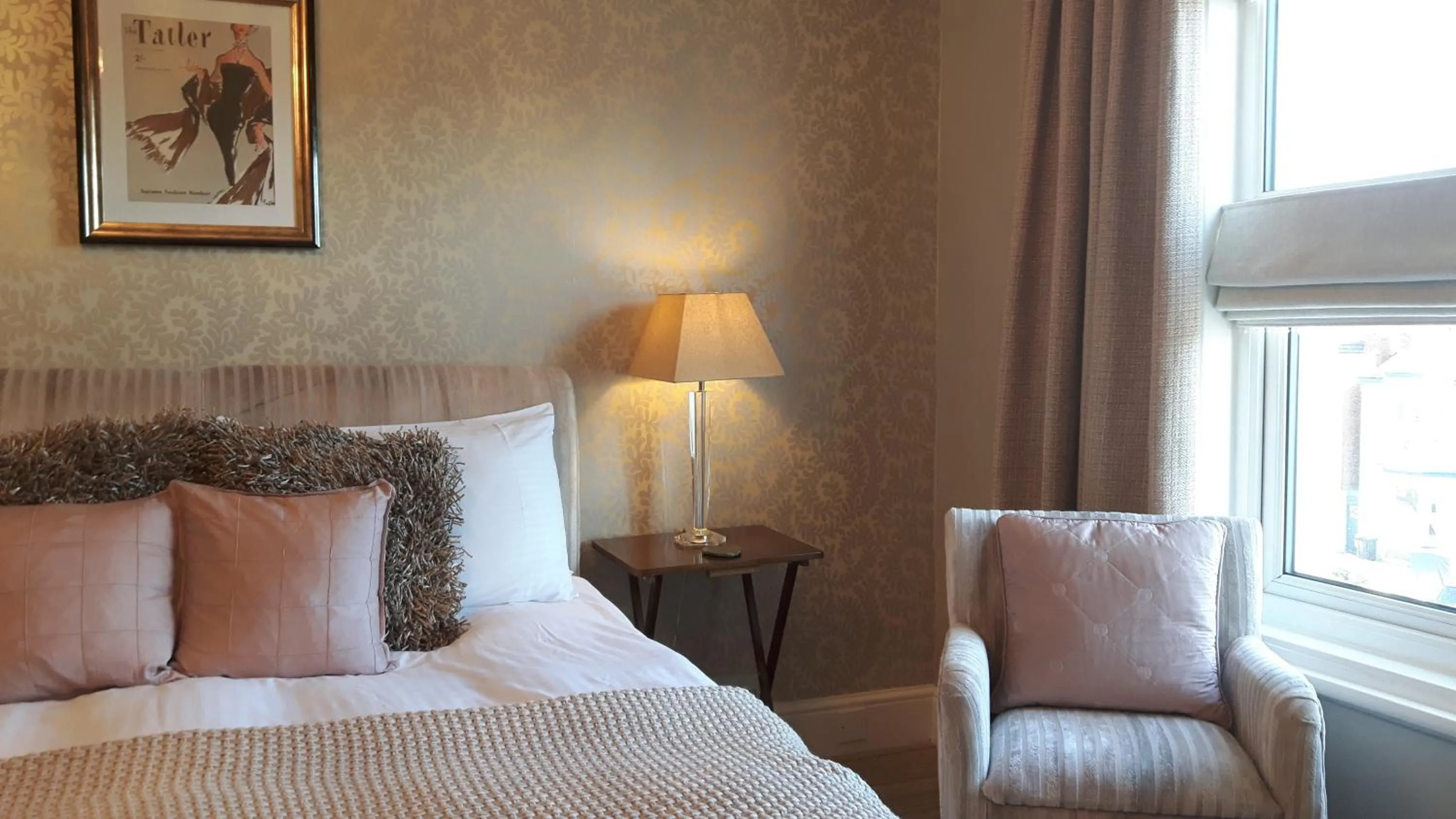 Bed in The Ambassador Townhouse