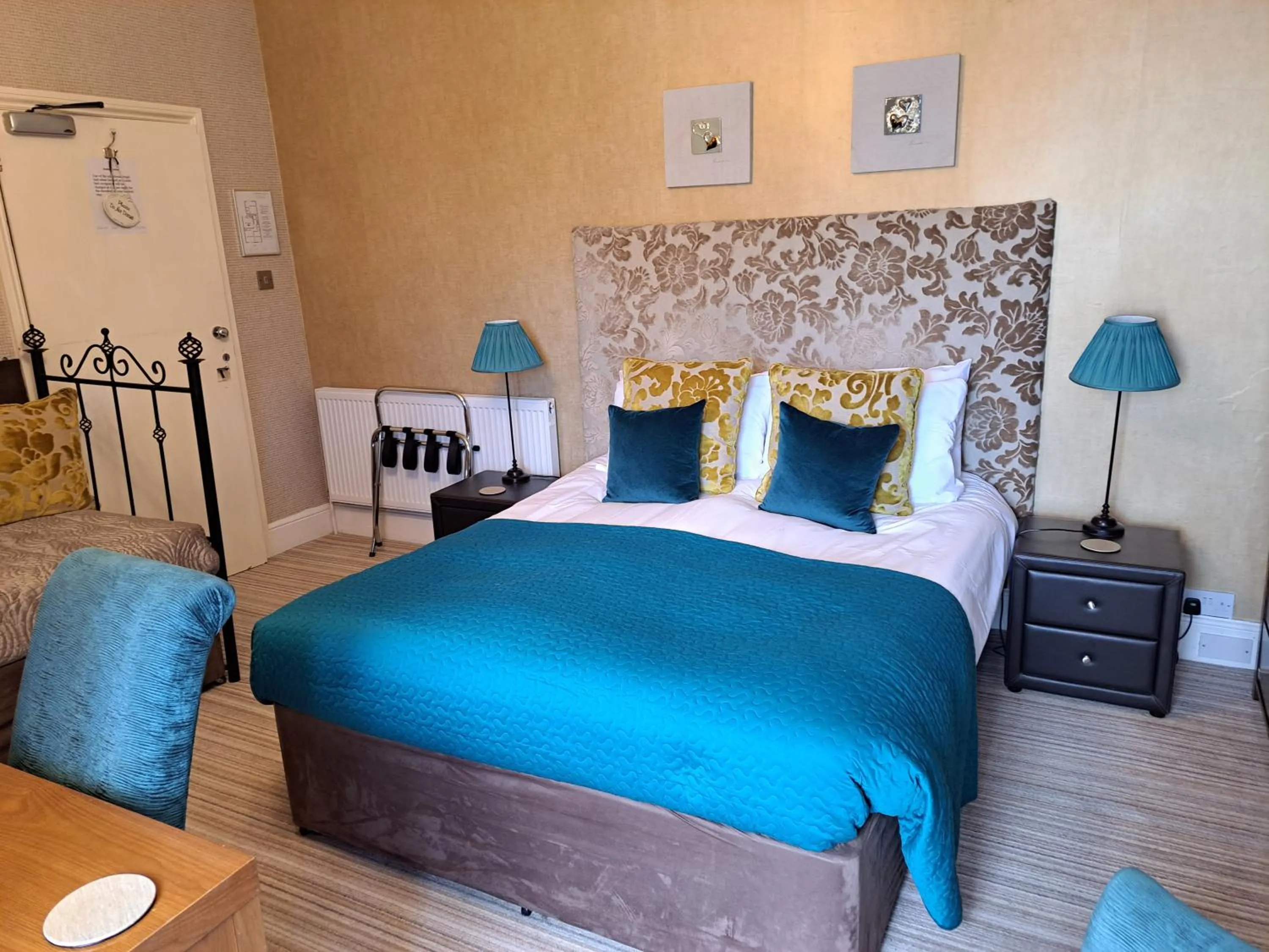 Bed in The Ambassador Townhouse