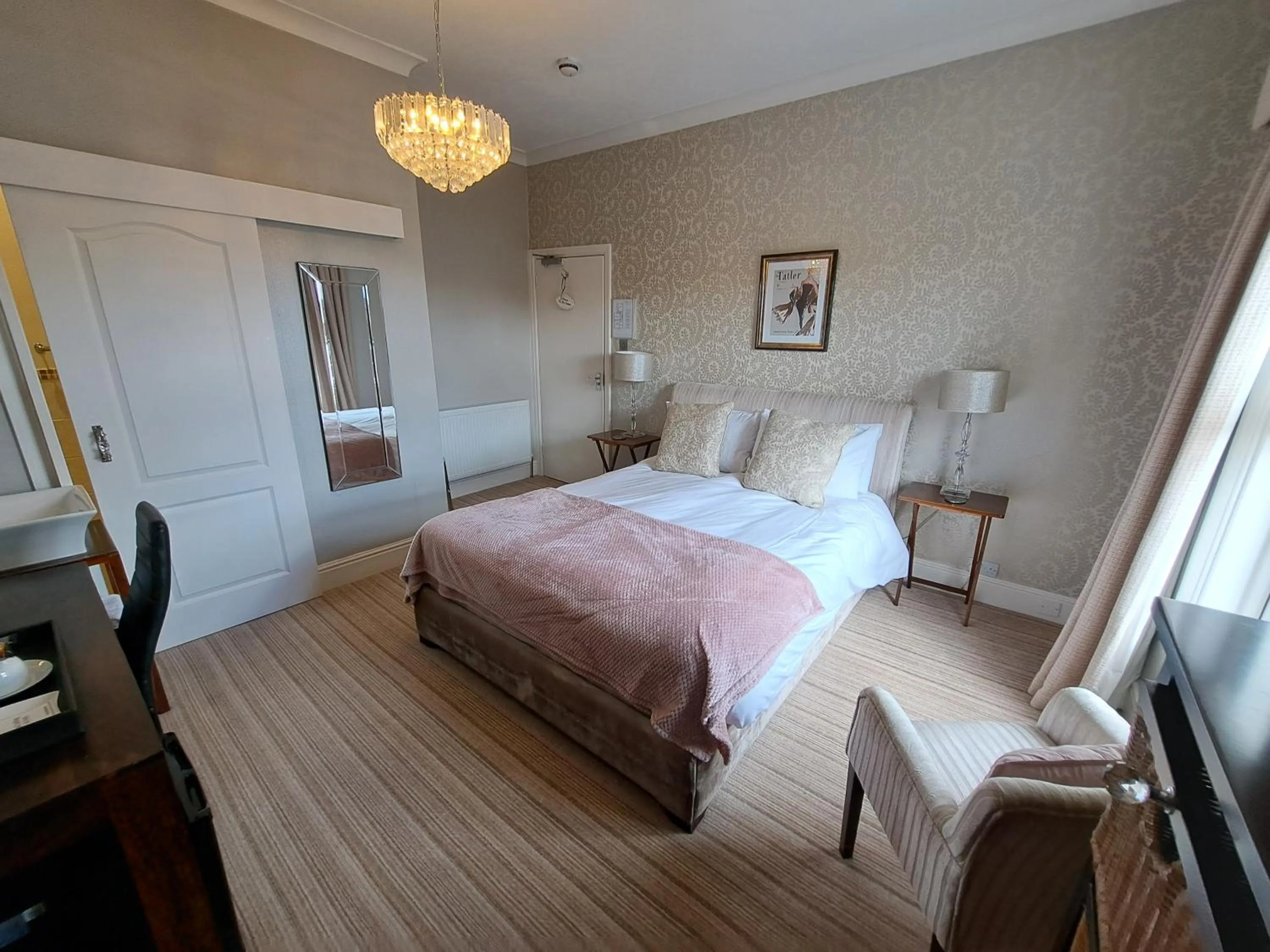 Bed in The Ambassador Townhouse