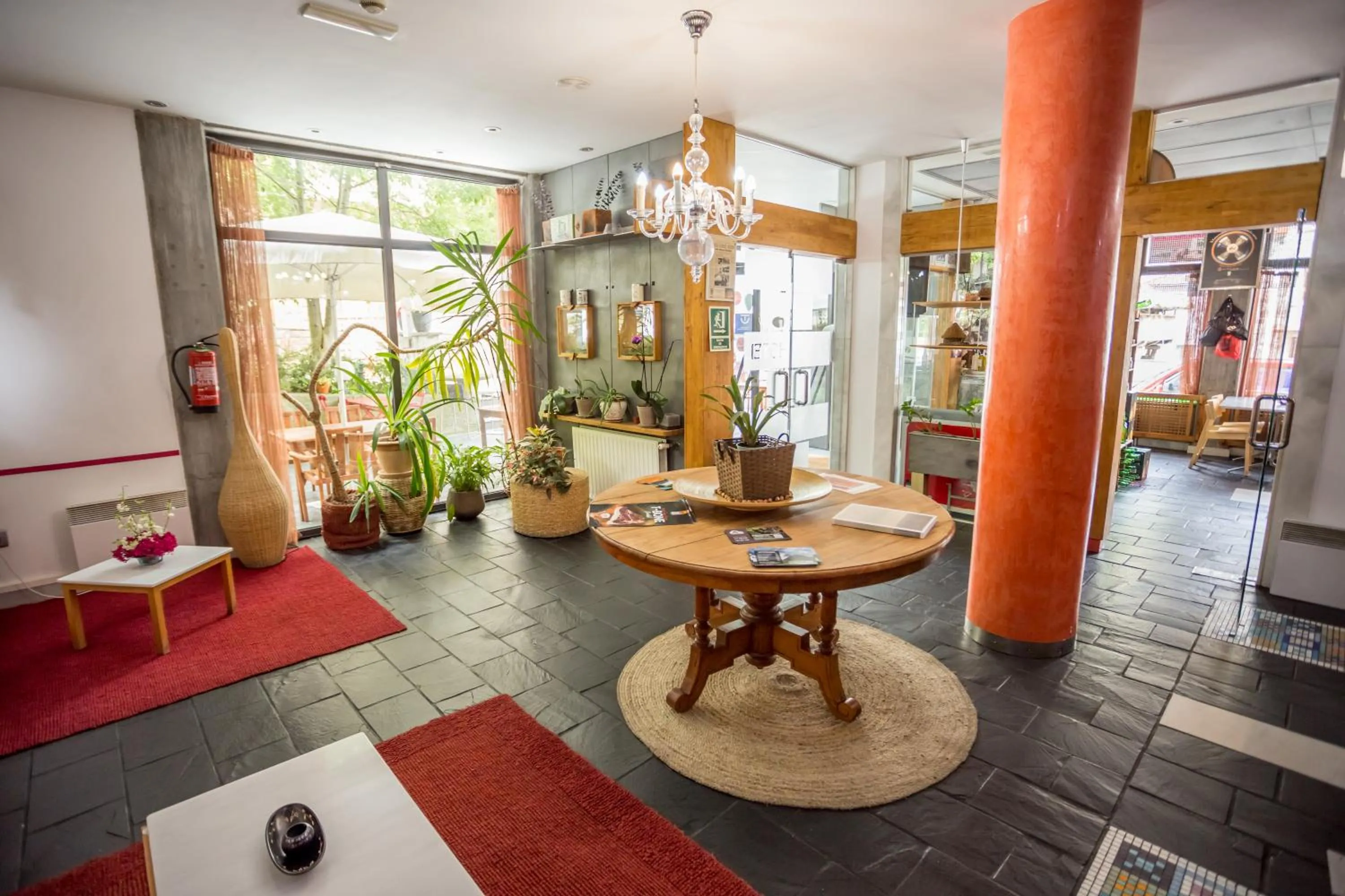 Lobby or reception in Hotel Castillo del Alba
