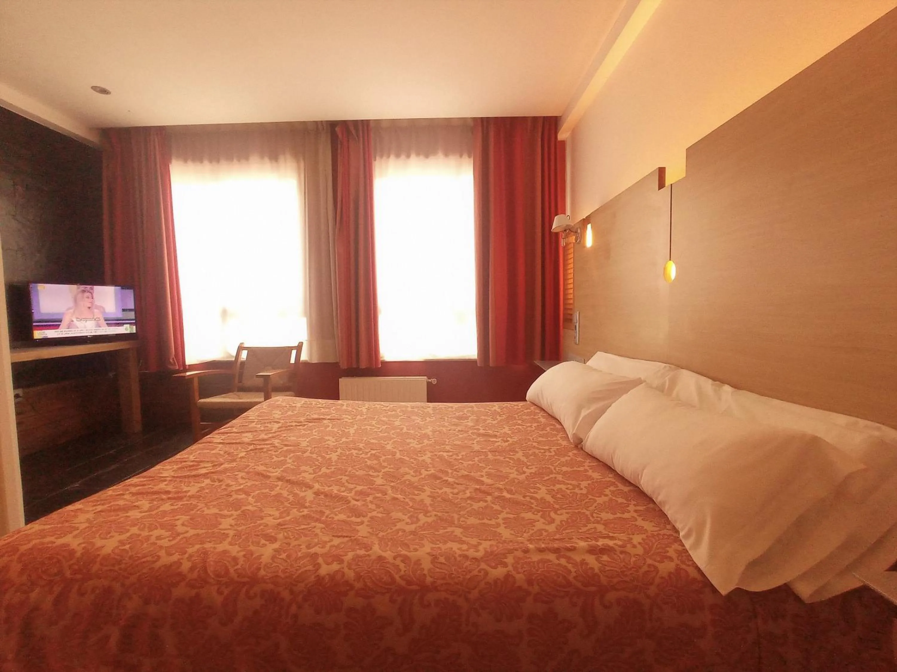 Bed in Hotel Castillo del Alba