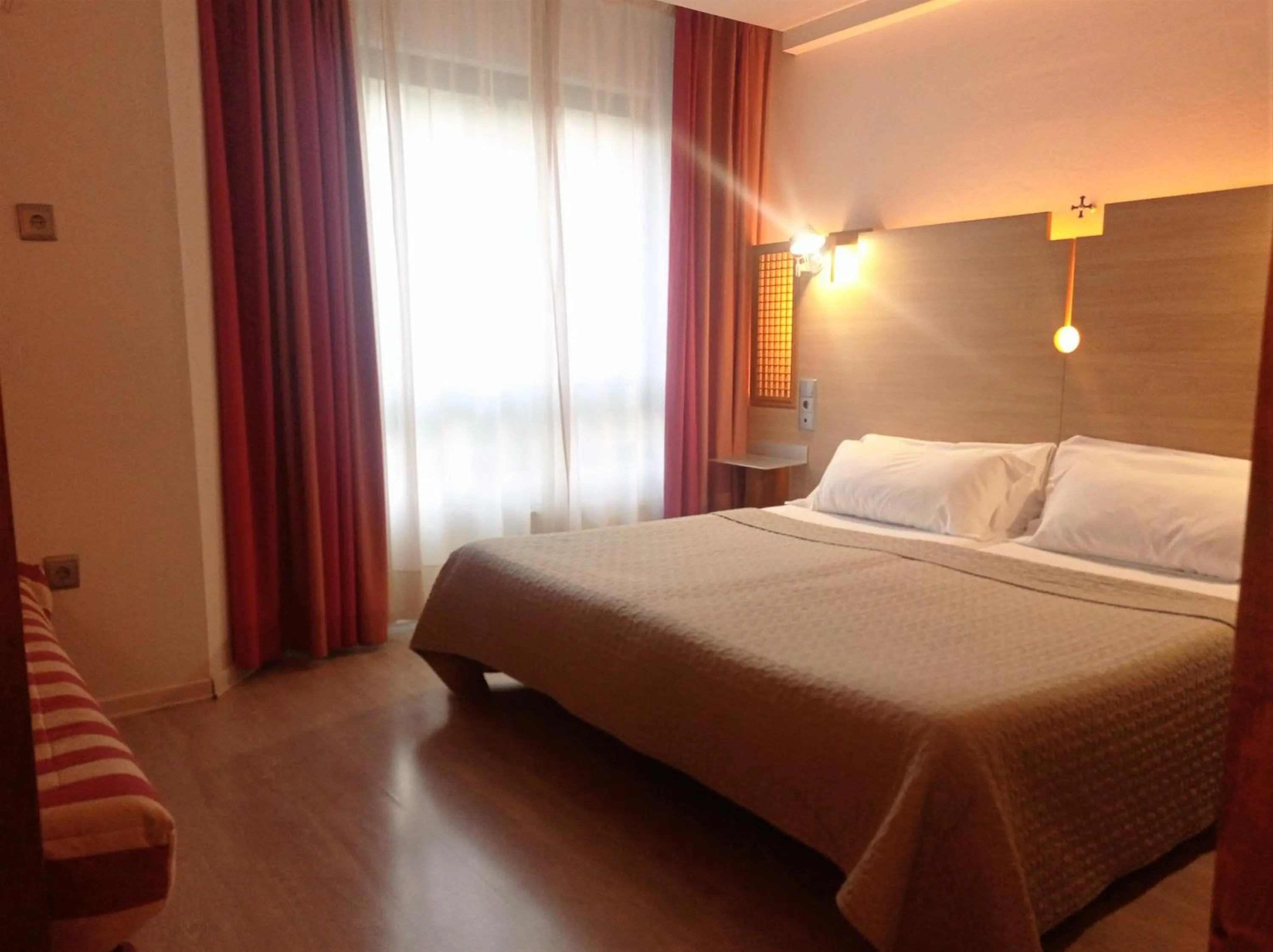Bed in Hotel Castillo del Alba
