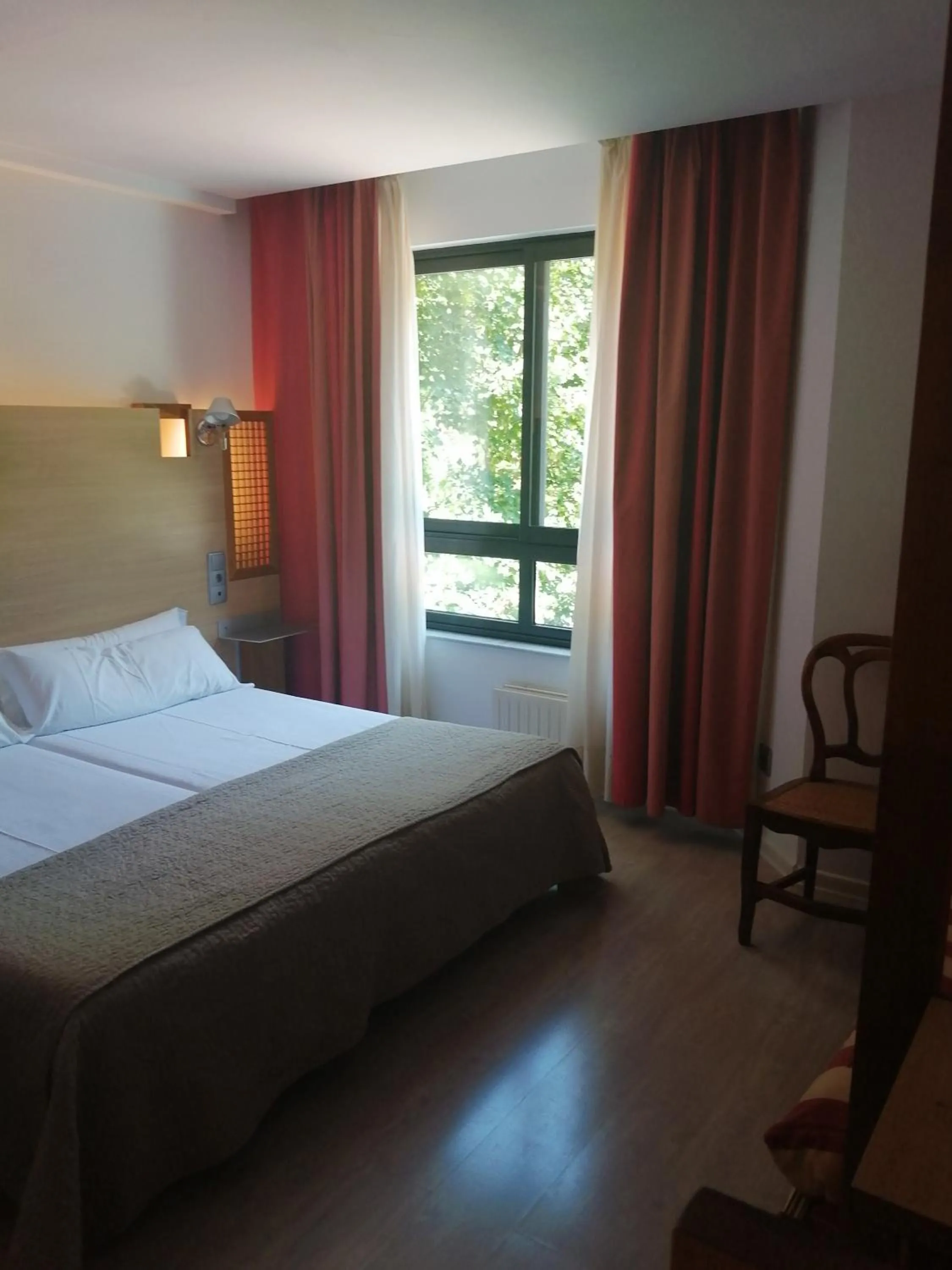 Bed in Hotel Castillo del Alba