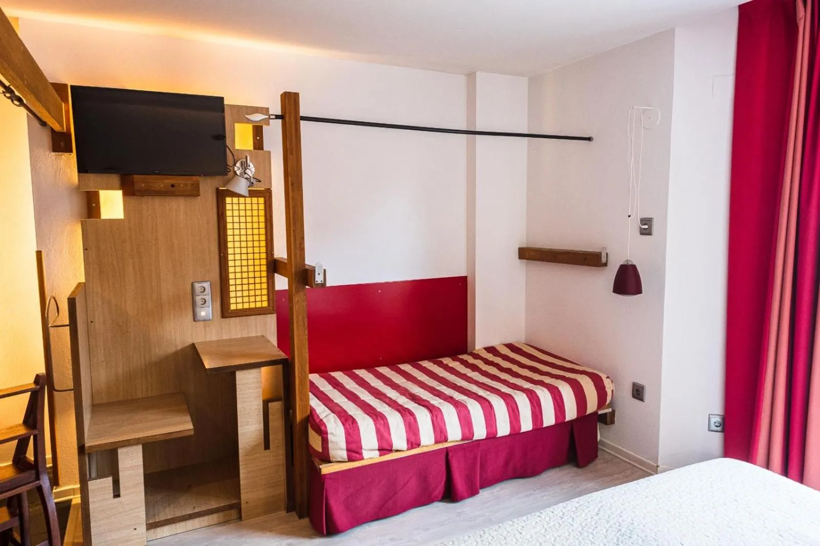 Bed in Hotel Castillo del Alba