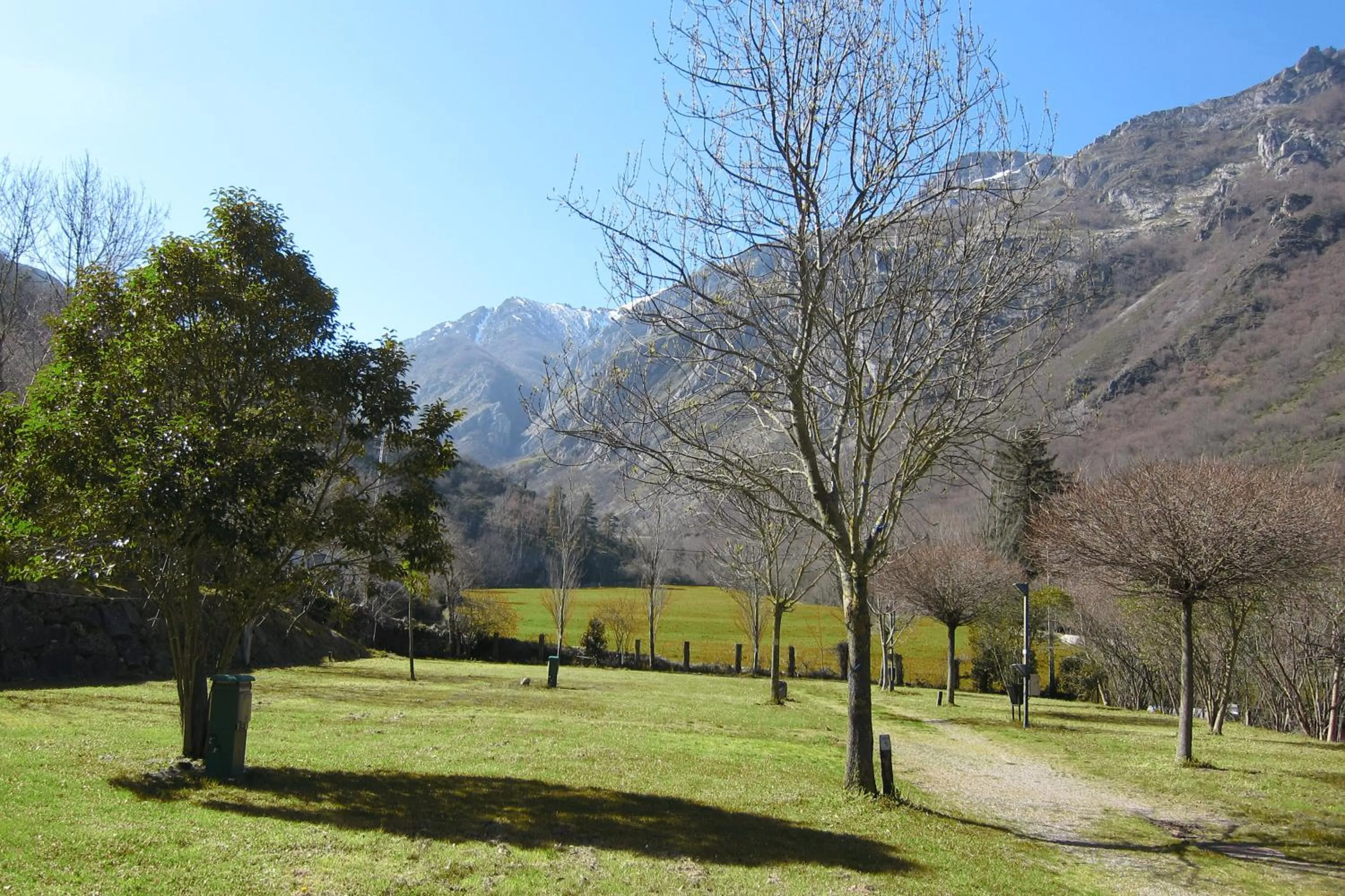Natural landscape in Hotel Castillo del Alba
