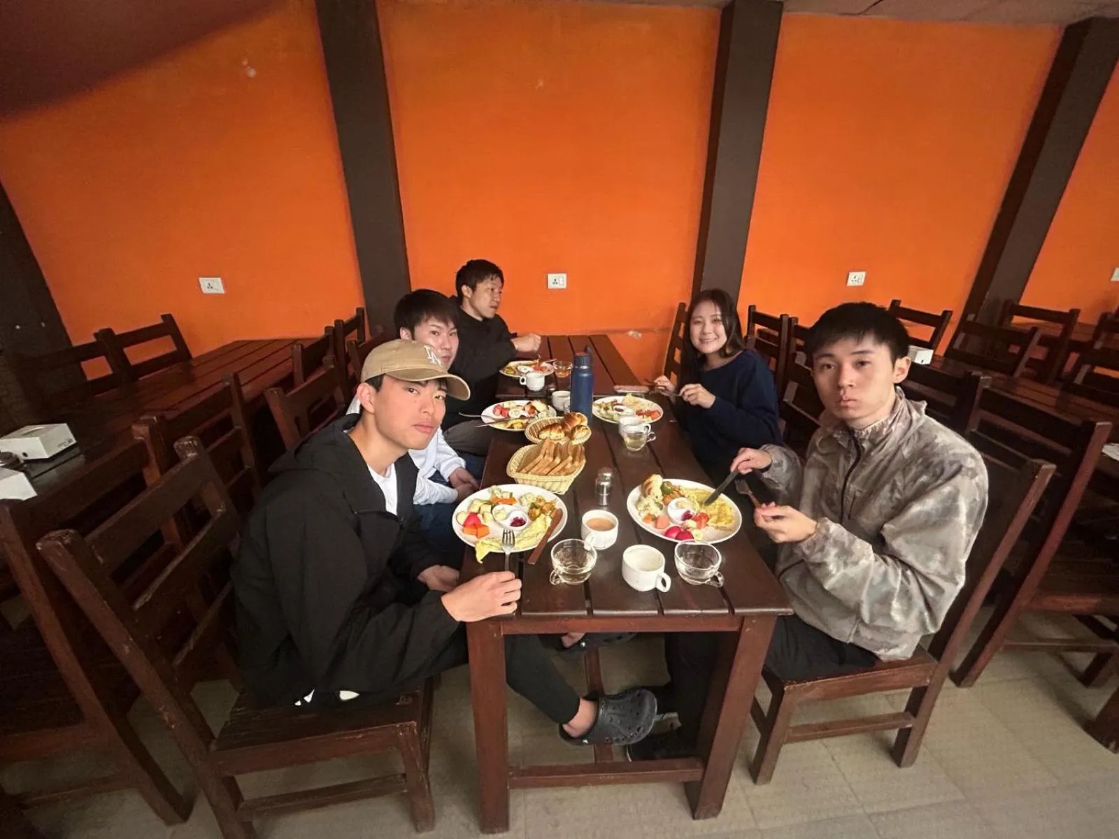 Breakfast in Hotel Chhimeki