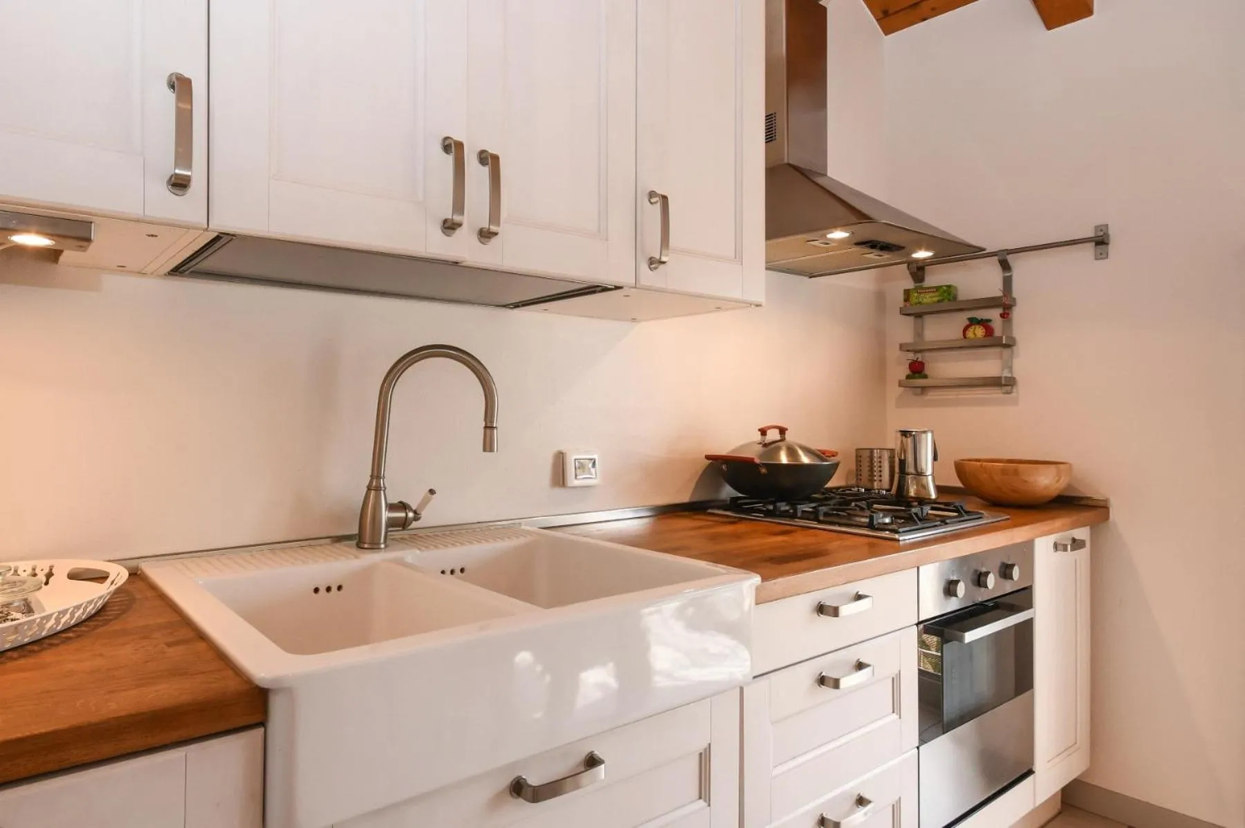 Kitchen or kitchenette in Al Ponte