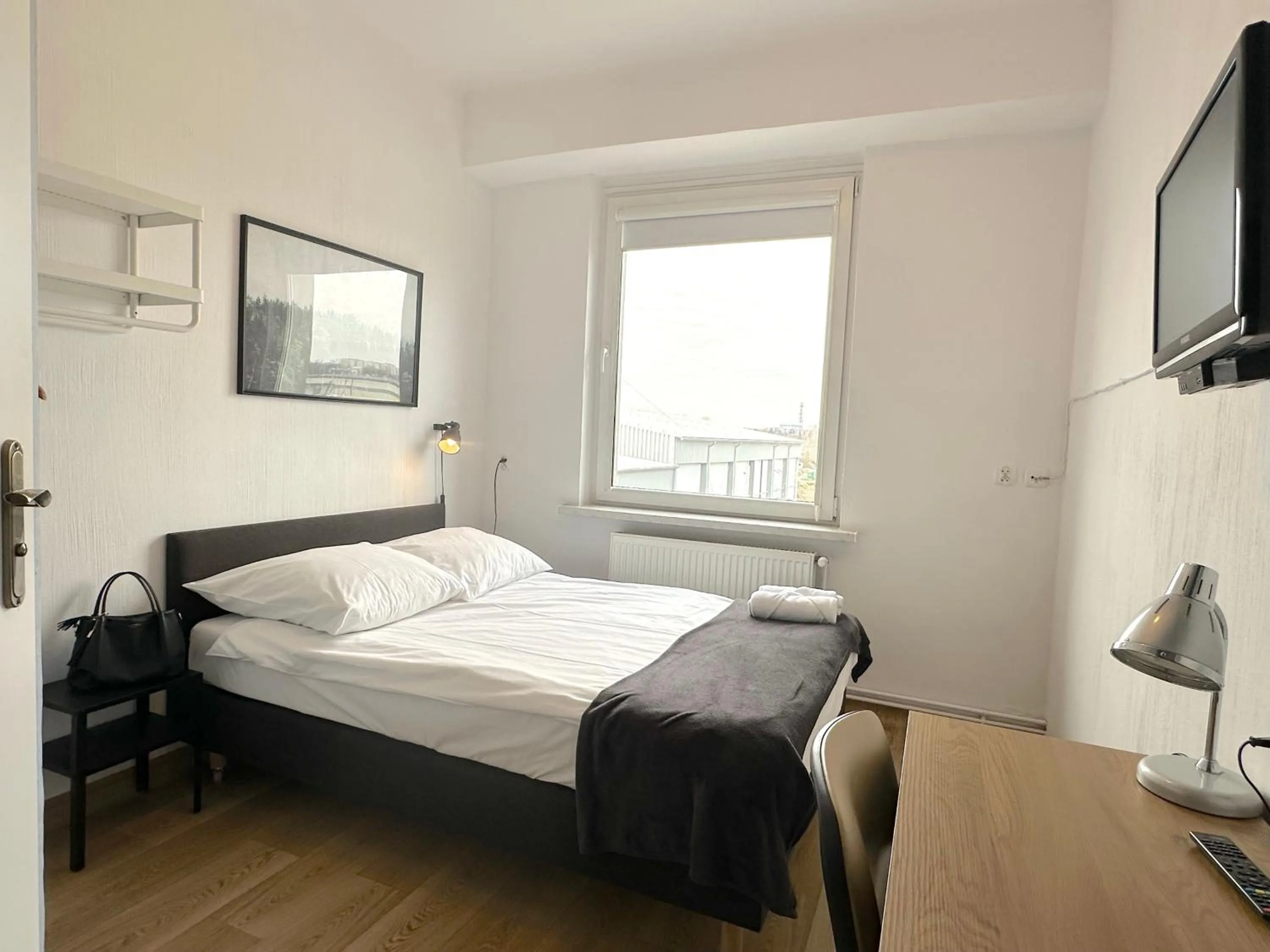 Photo of the whole room, Bed in Premium Pokoje & Bistro