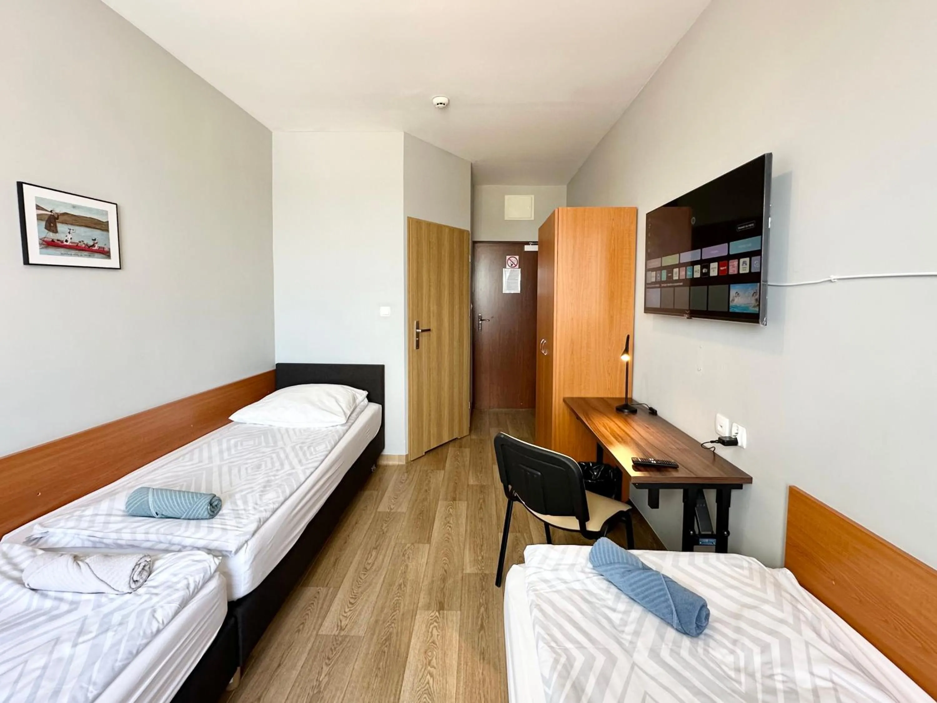 TV and multimedia, Bed in Premium Pokoje & Bistro