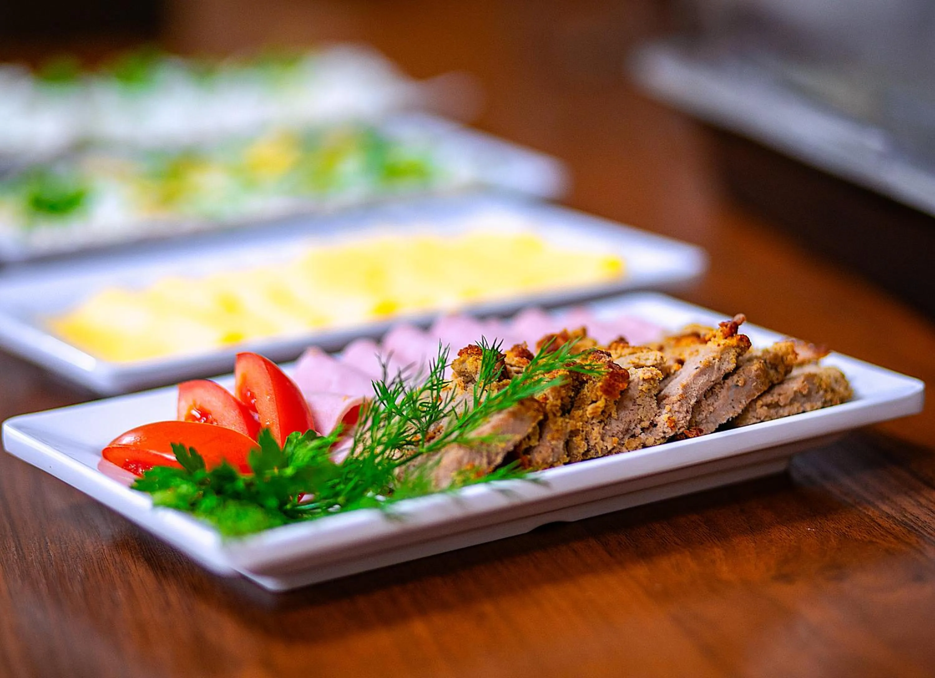 Buffet breakfast in Premium Pokoje & Bistro