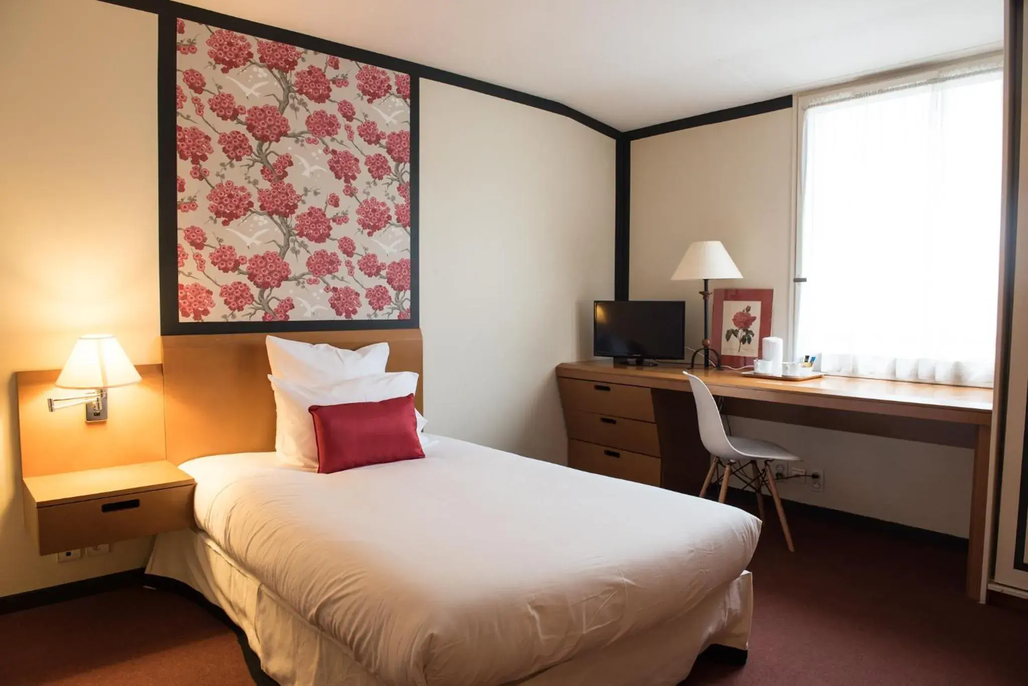 Twin Room in Hotel de Jouvence Twin Room in Hotel de Jouvence