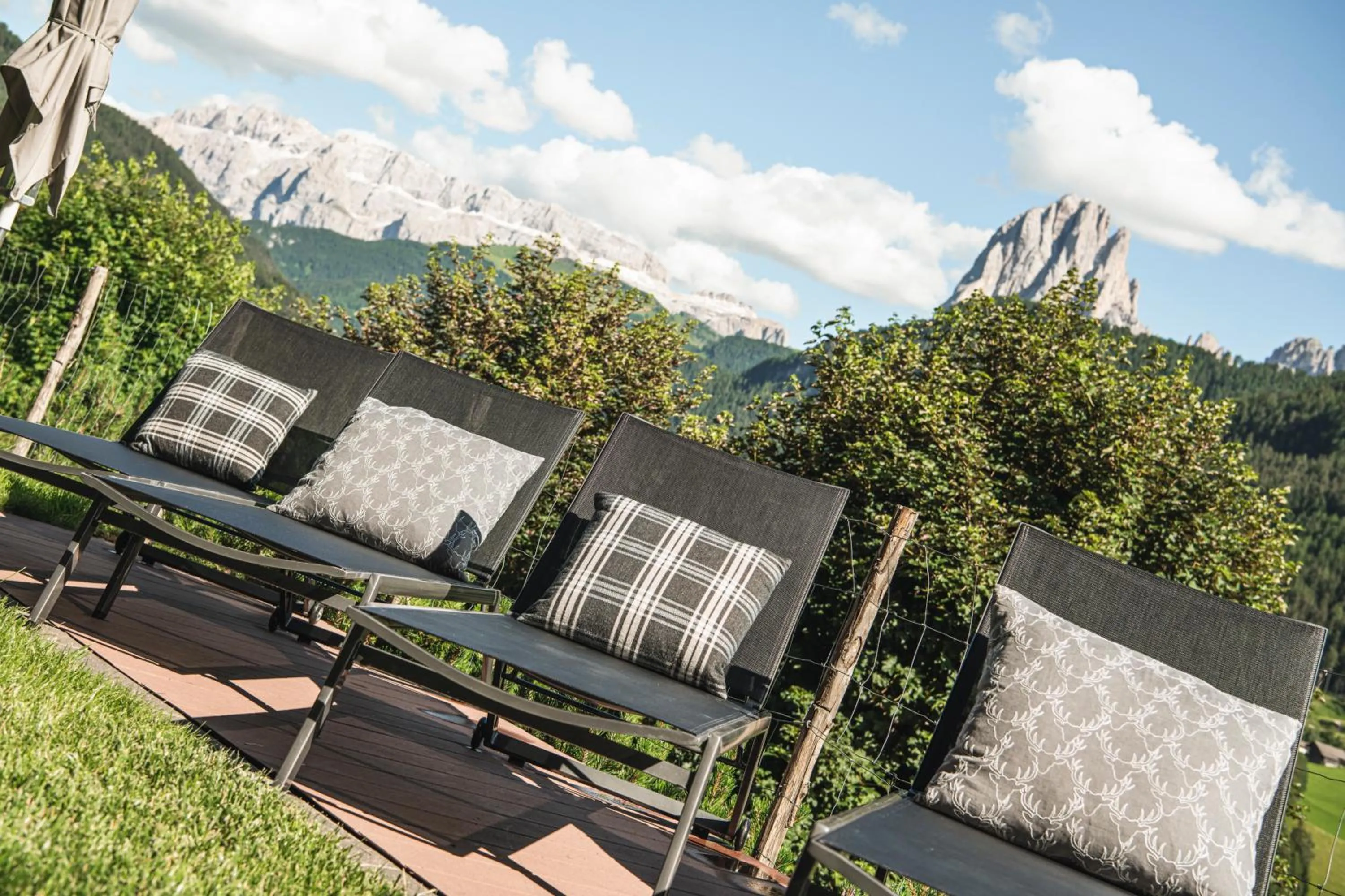 Garden in Chalet Residence Alpinflair