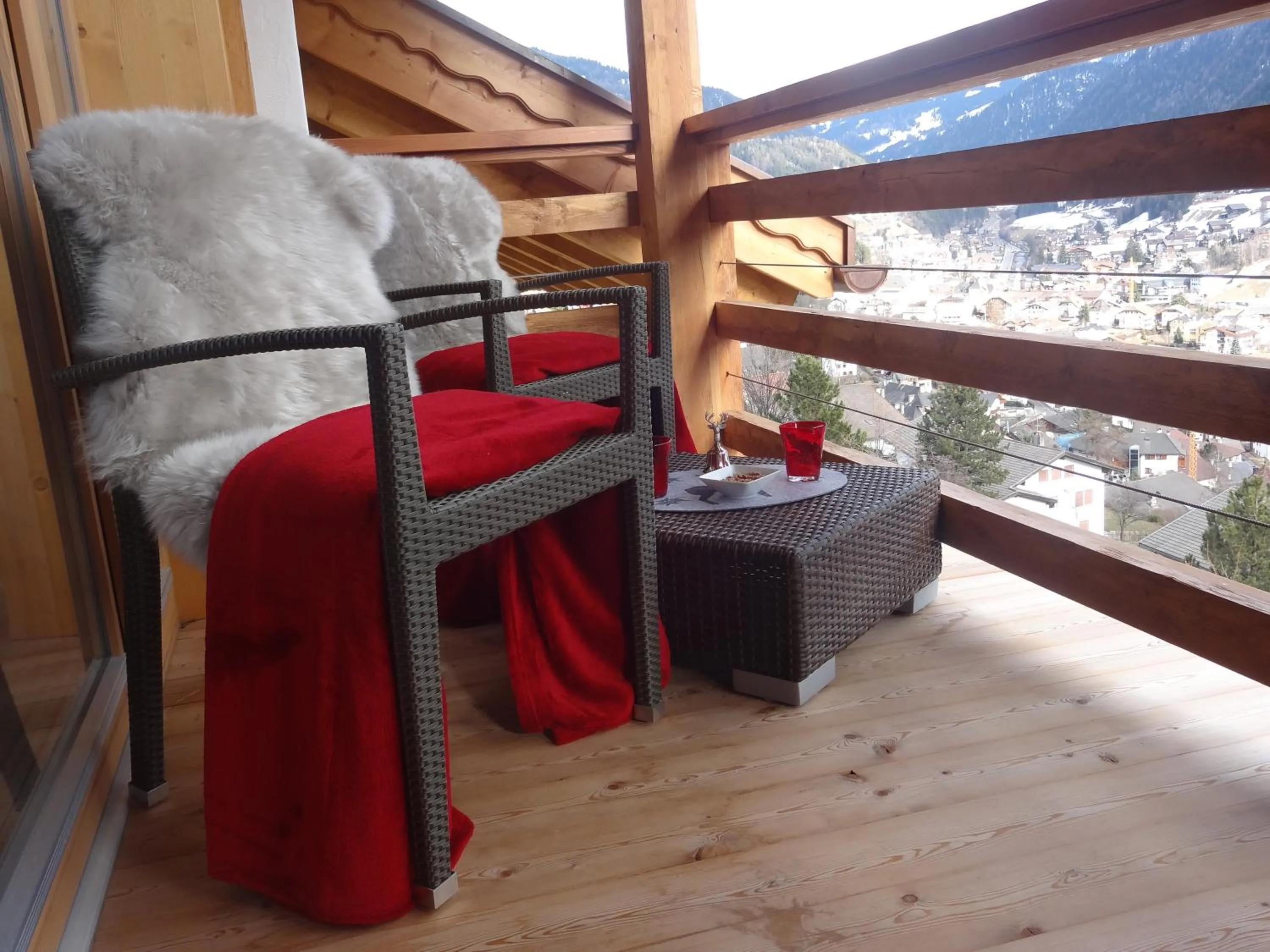 Balcony/Terrace in Chalet Residence Alpinflair