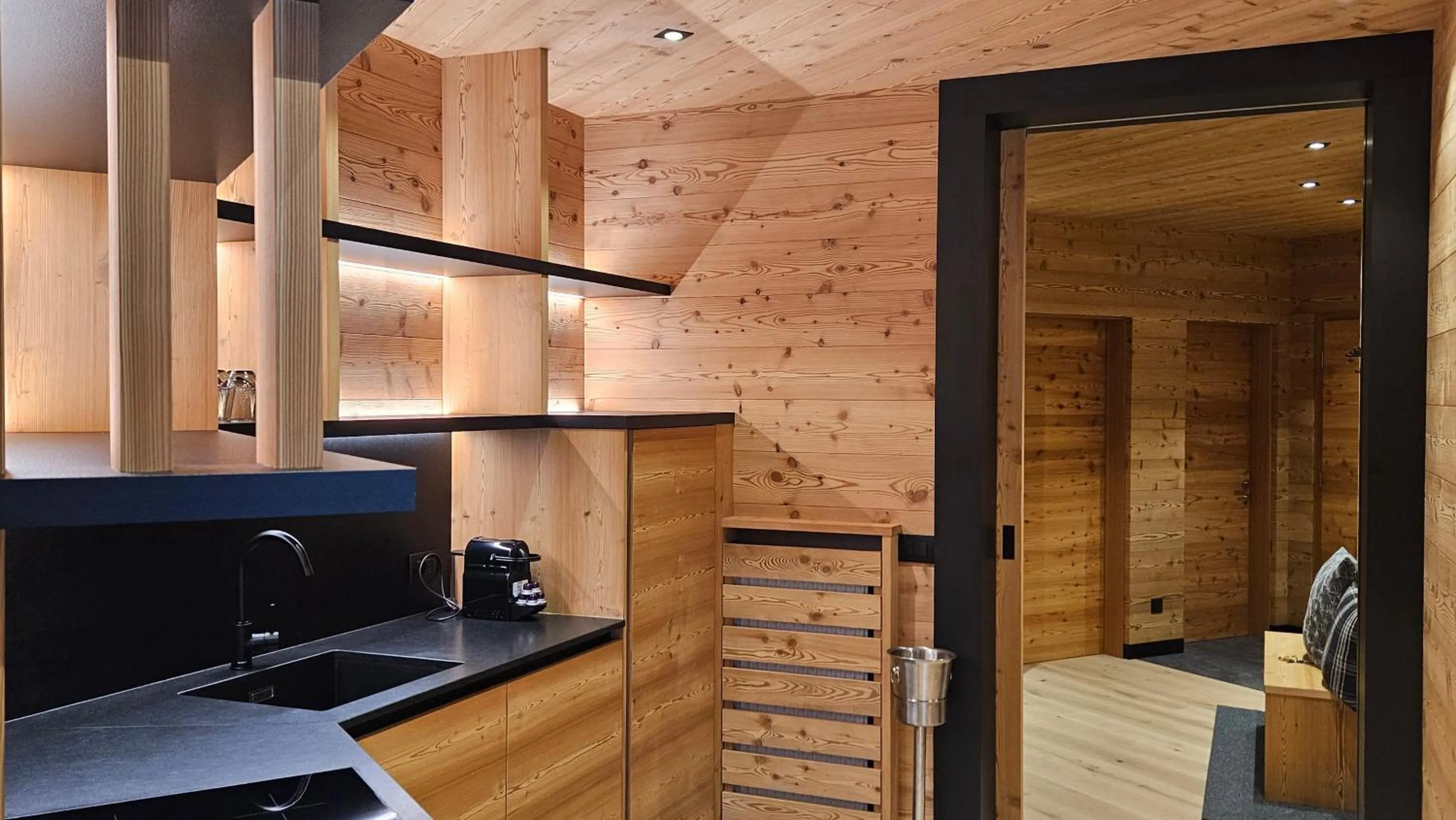 kitchen in Chalet Residence Alpinflair