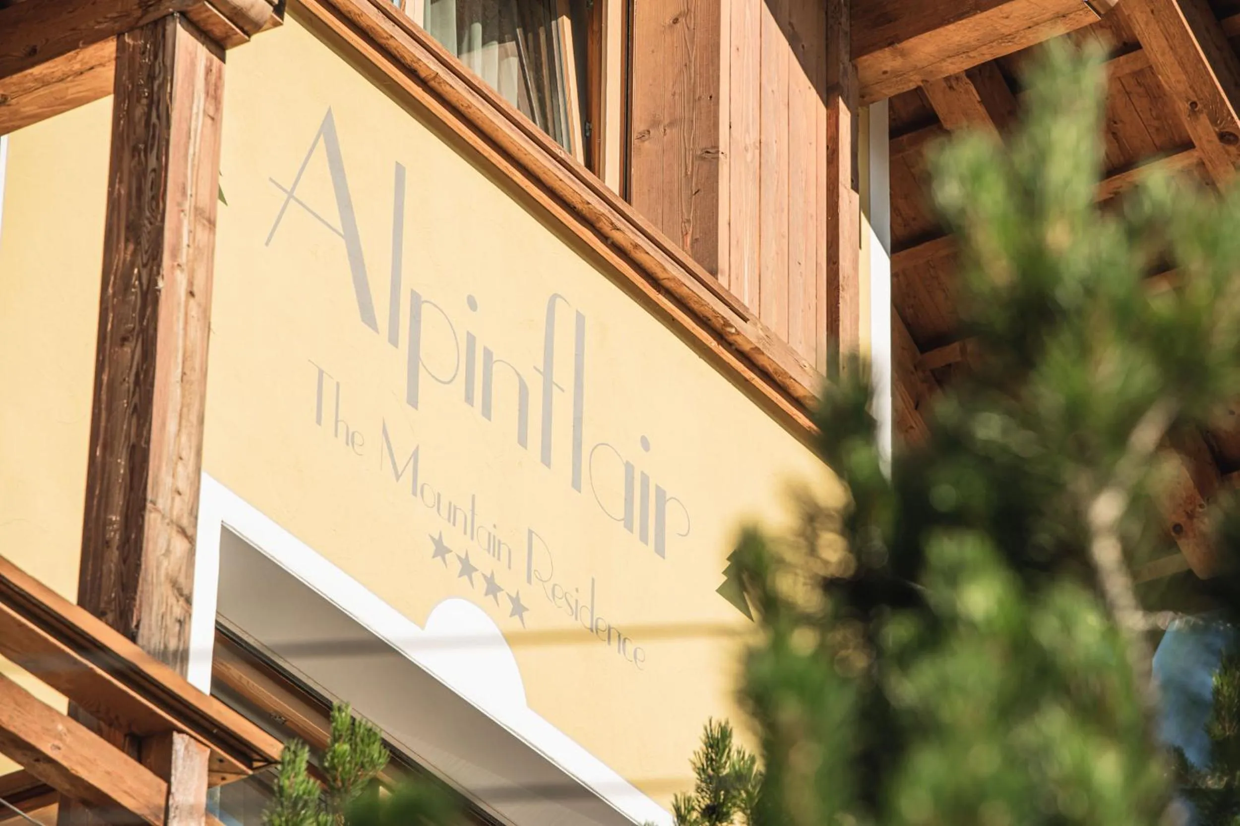 Property building in Chalet Residence Alpinflair