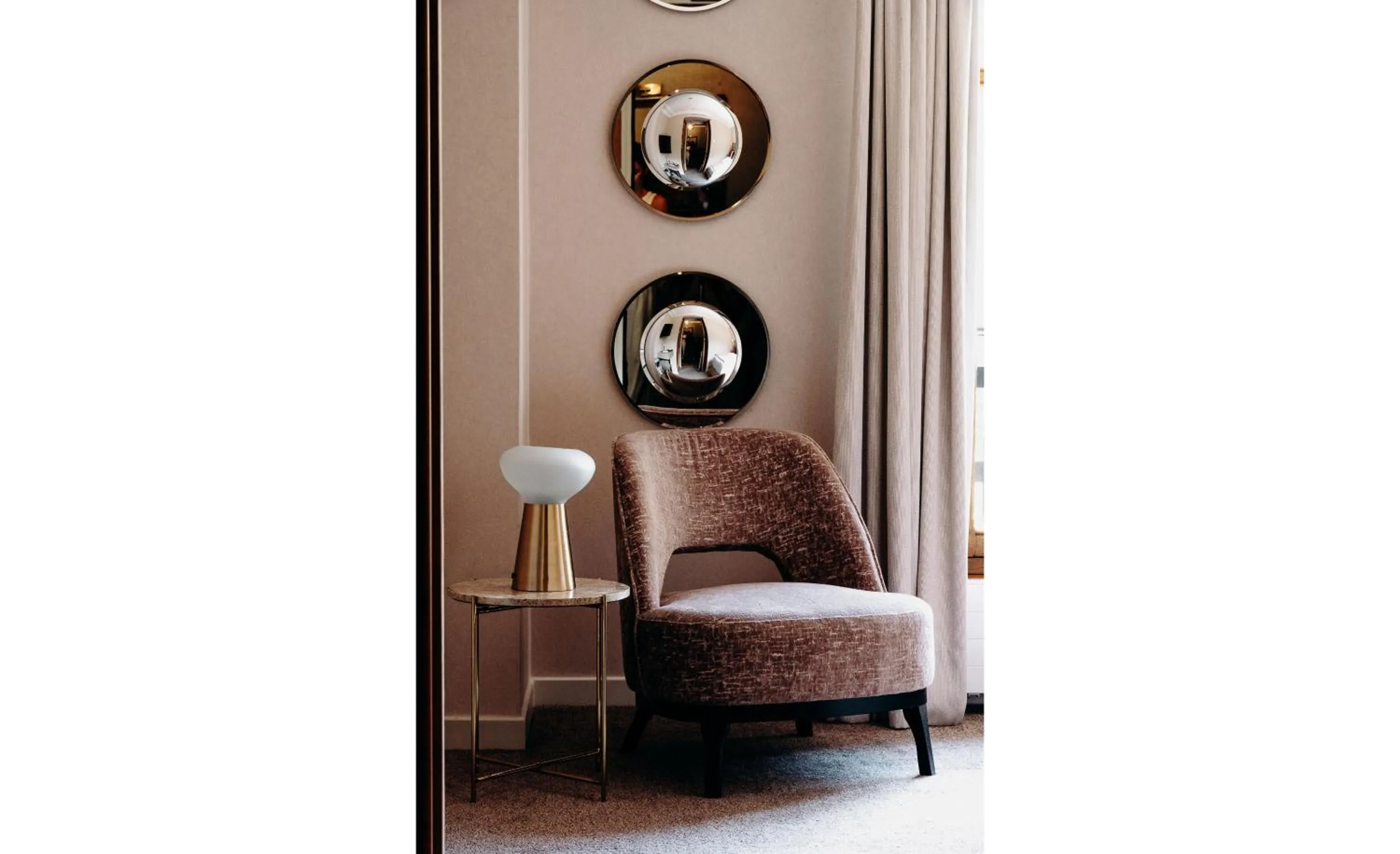 Living room in Hotel Le Cottage Bise