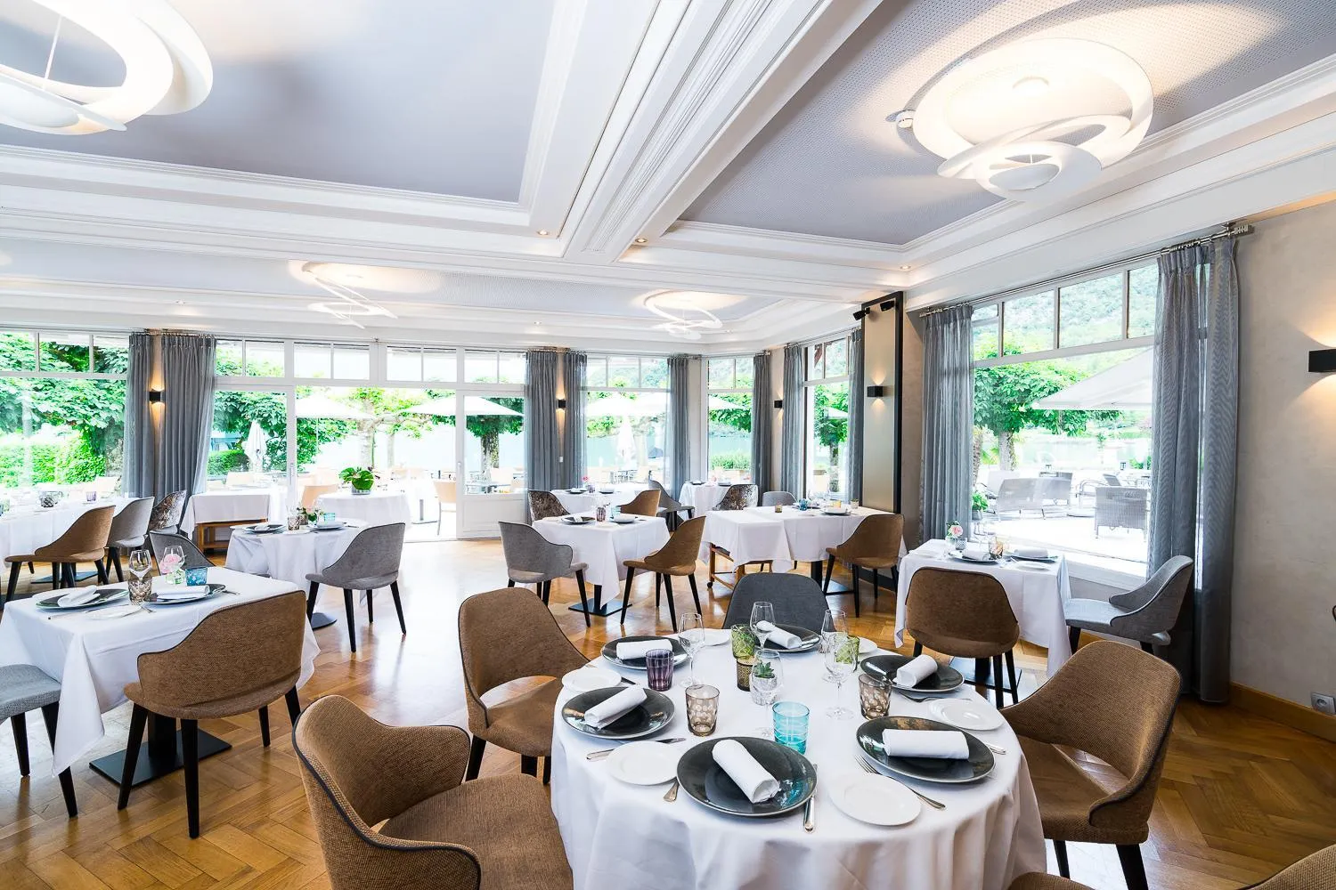 Restaurant/places to eat in Hotel Le Cottage Bise